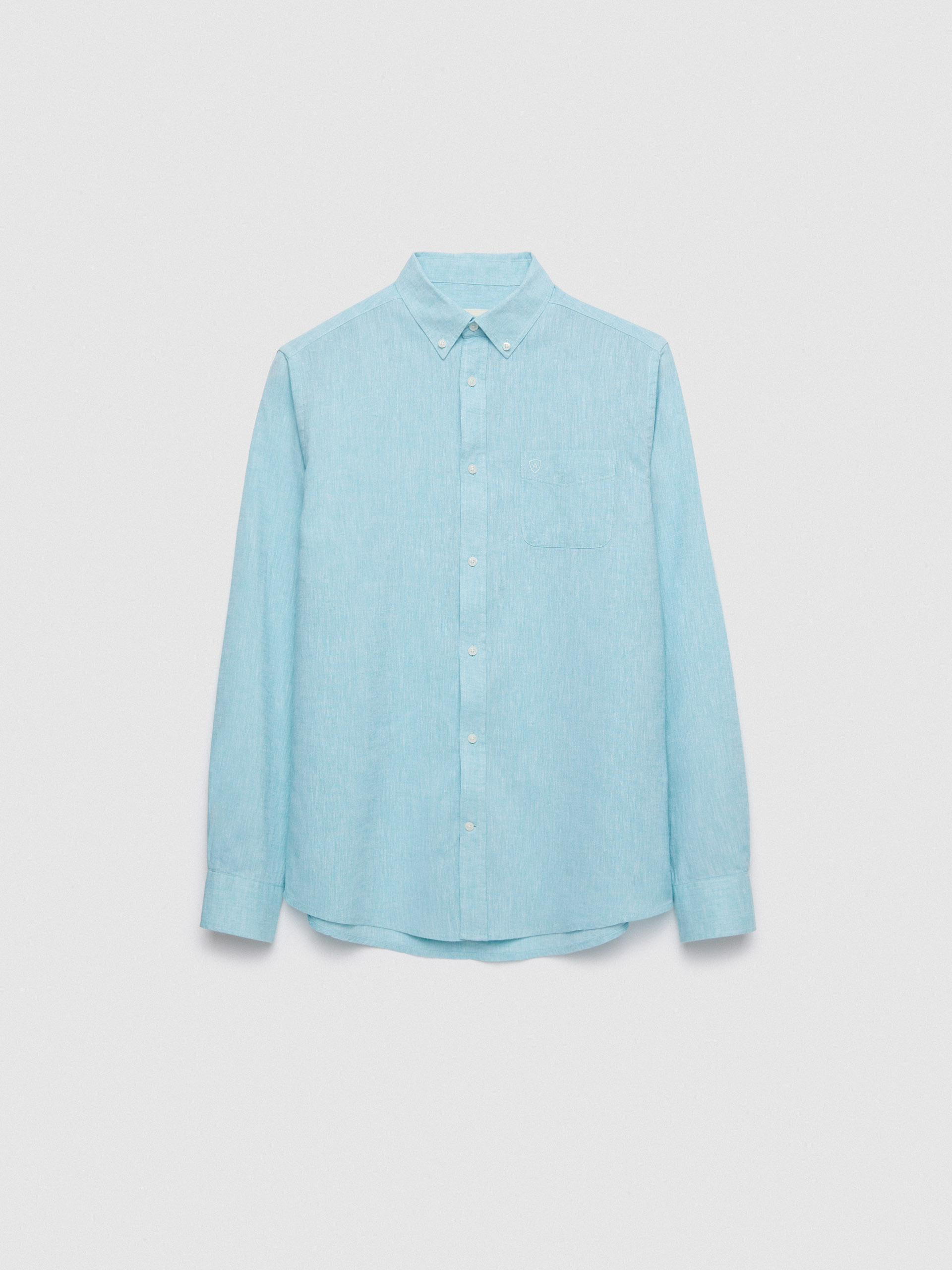 CAMISA LINO BOLSILLO