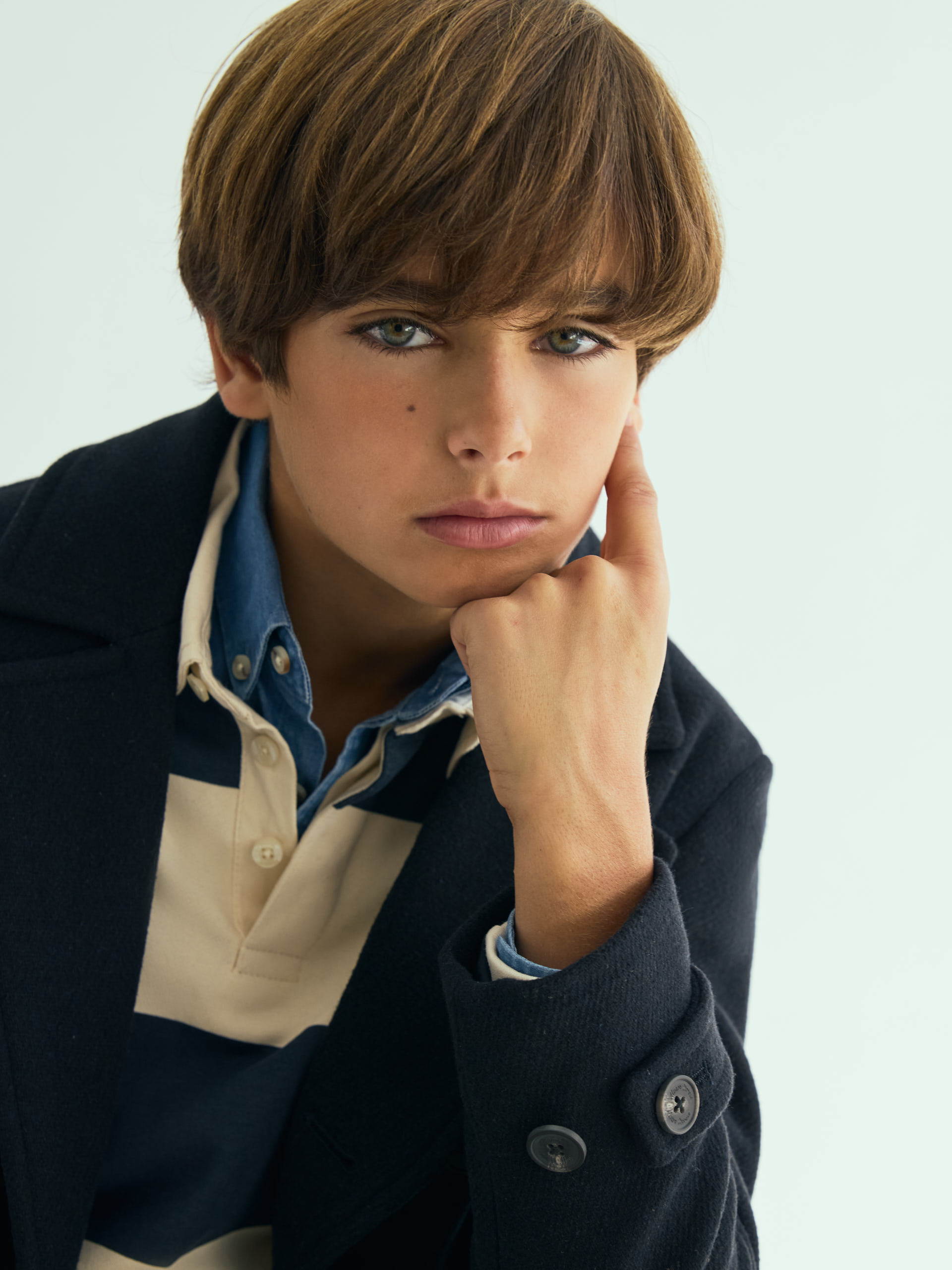 ABRIGO THOMAS KIDS AZUL MARINO