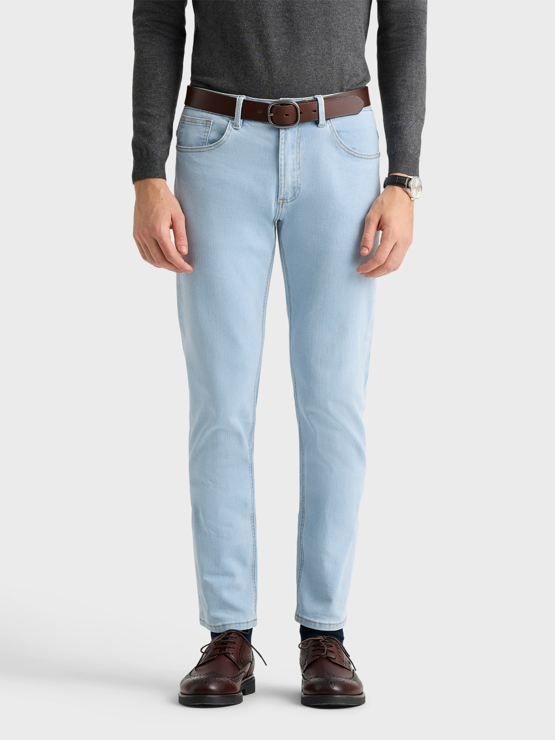 DENIM REGULAR CELESTE