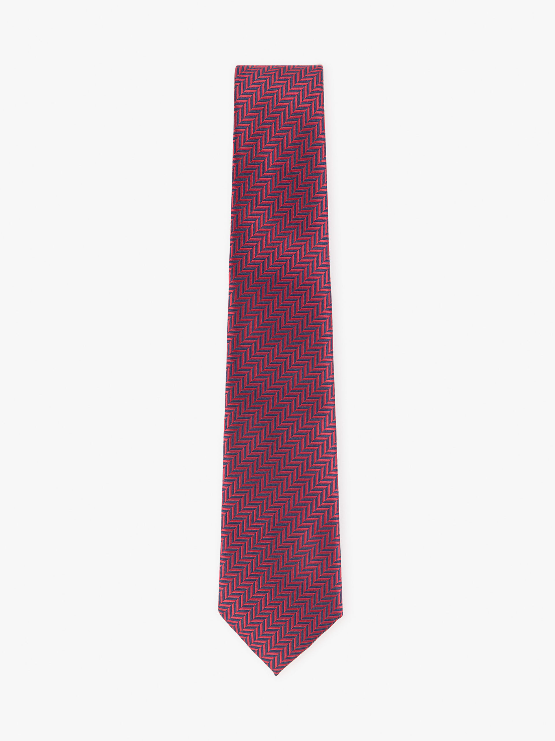 CORBATA JACQUARD MF ROJO