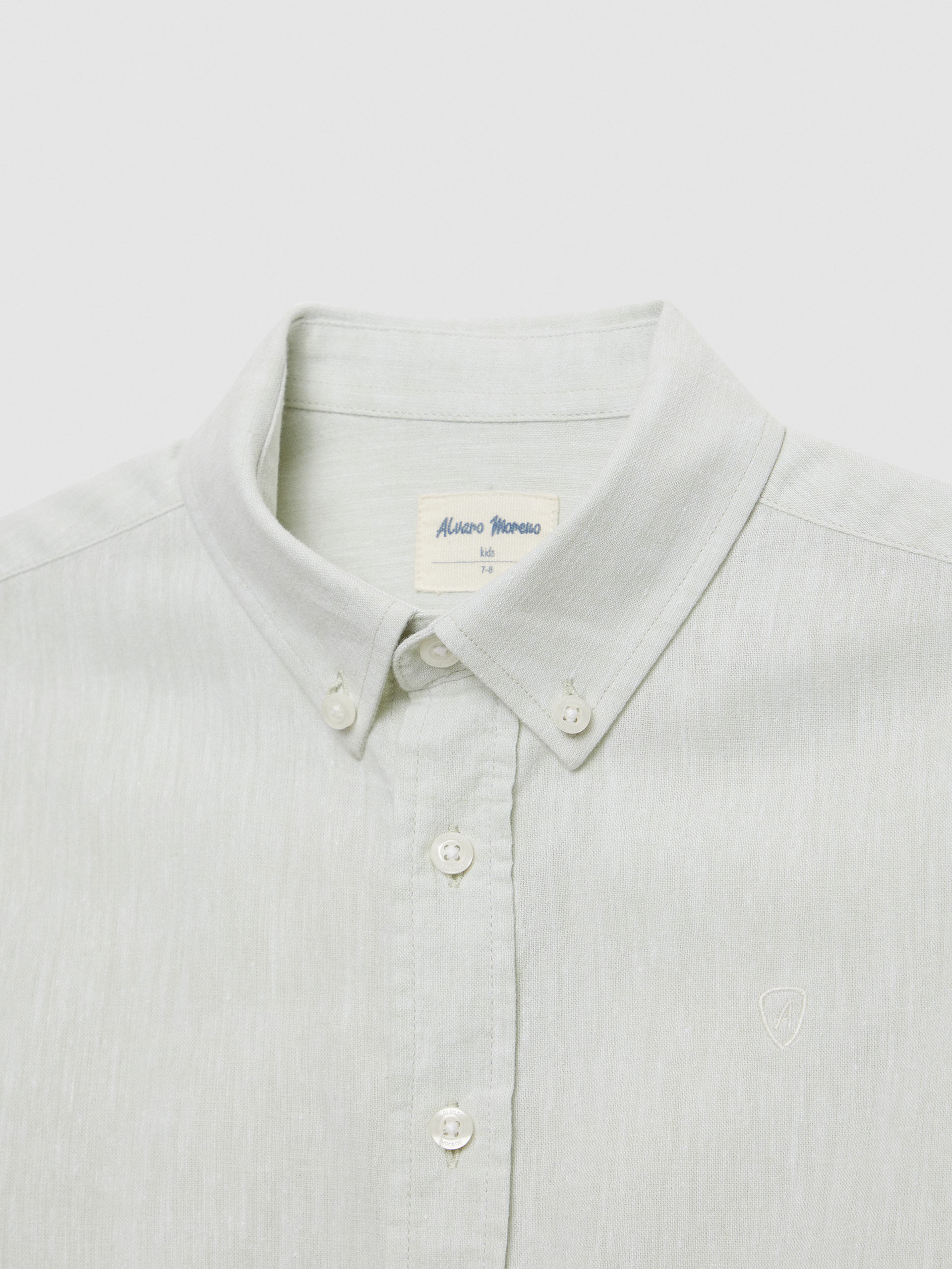 CAMISA LINO C. BOTON KIDS