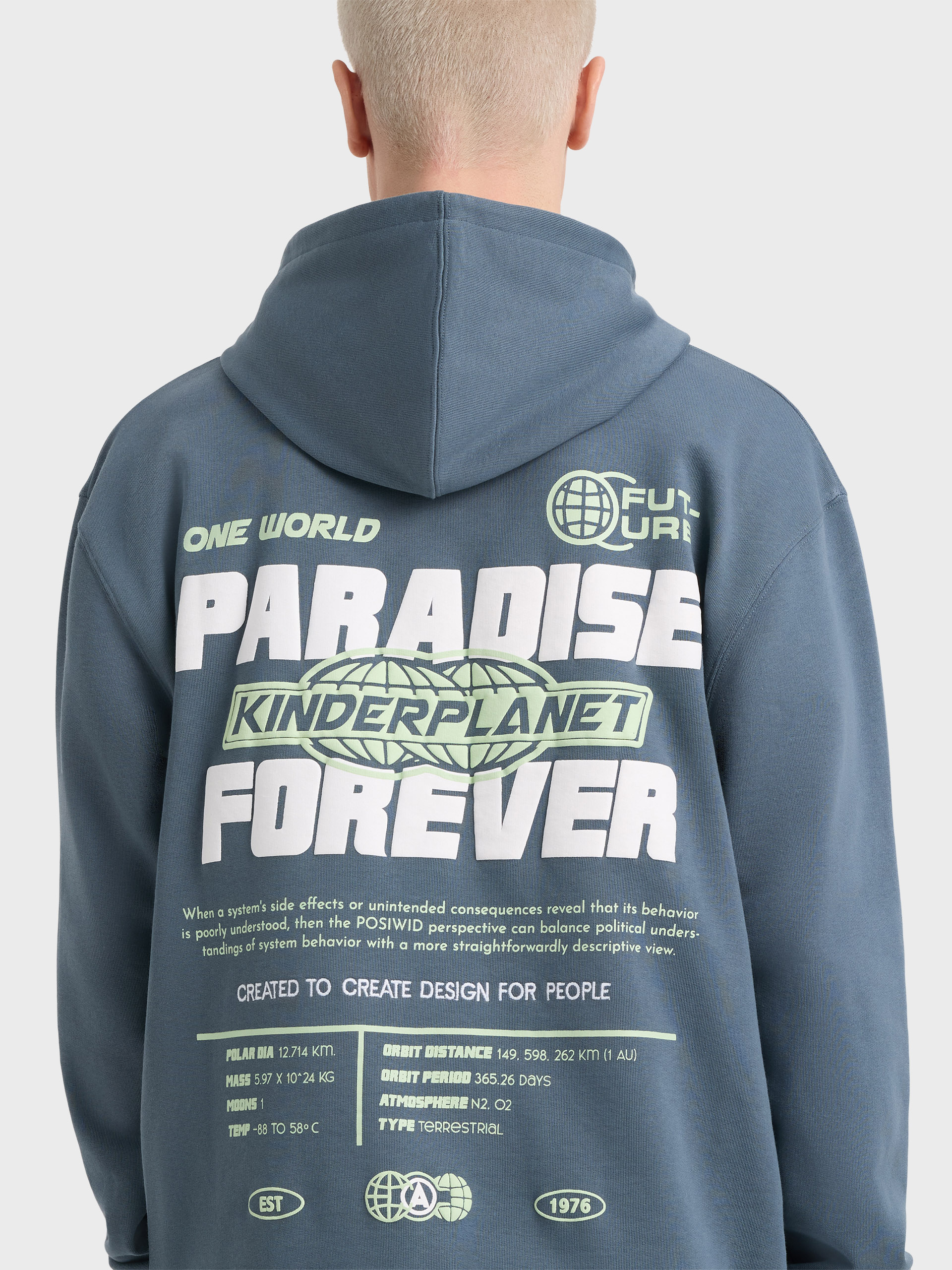 SUDADERA PARADISE AZUL MARINO