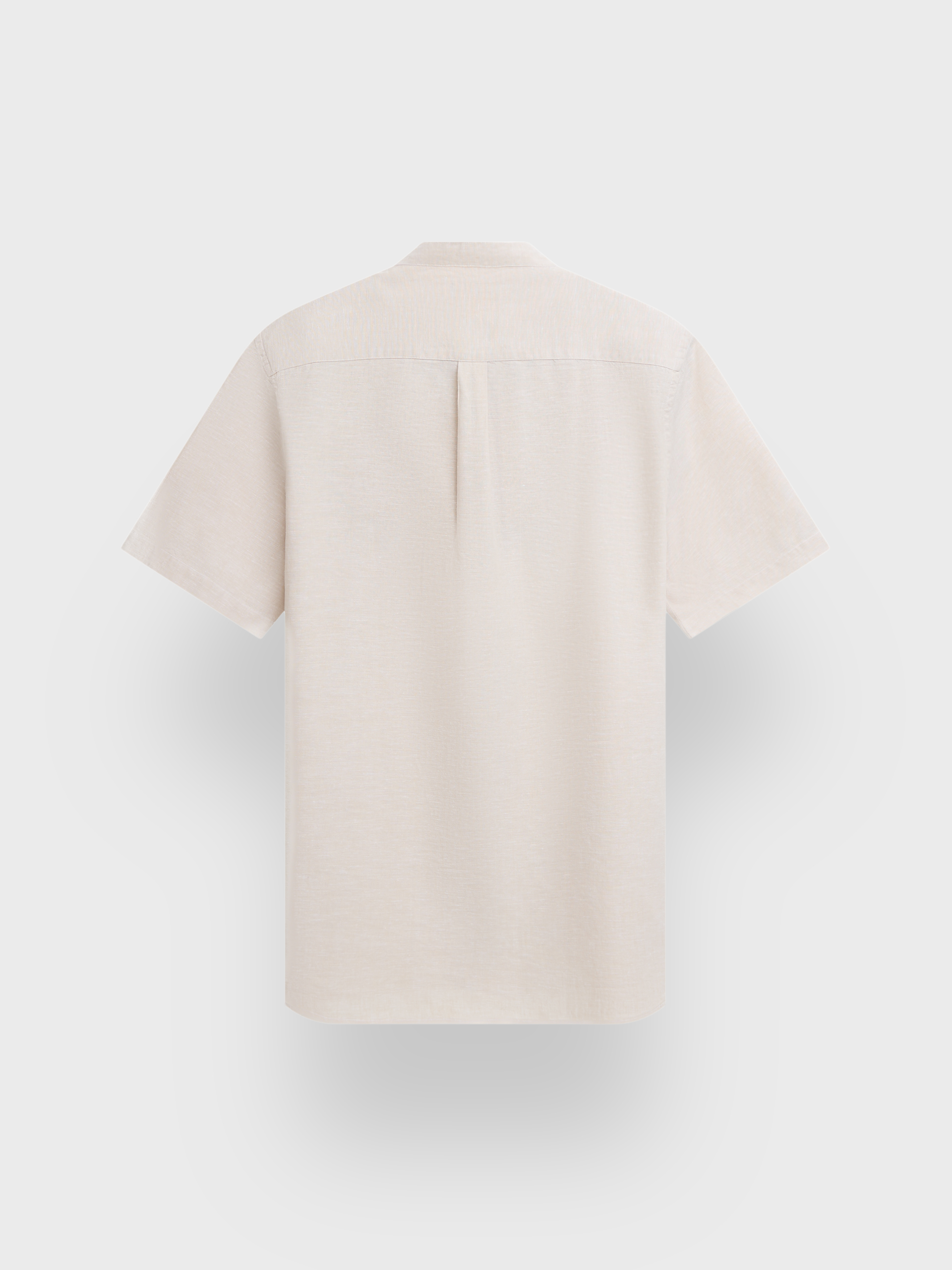 CAMISA LINO M.CORTA MAO