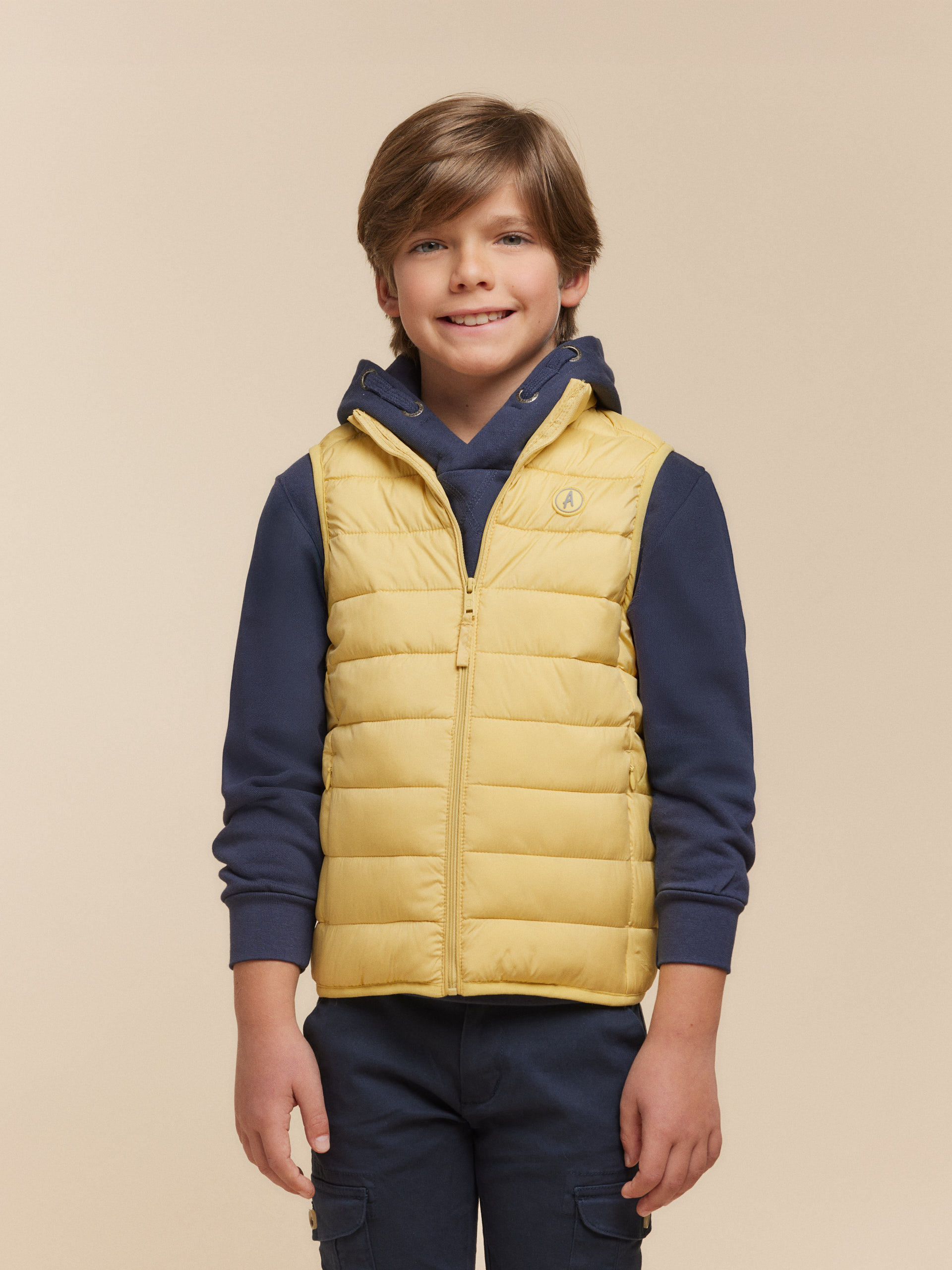 CHALECO VITO KIDS AMARILLO