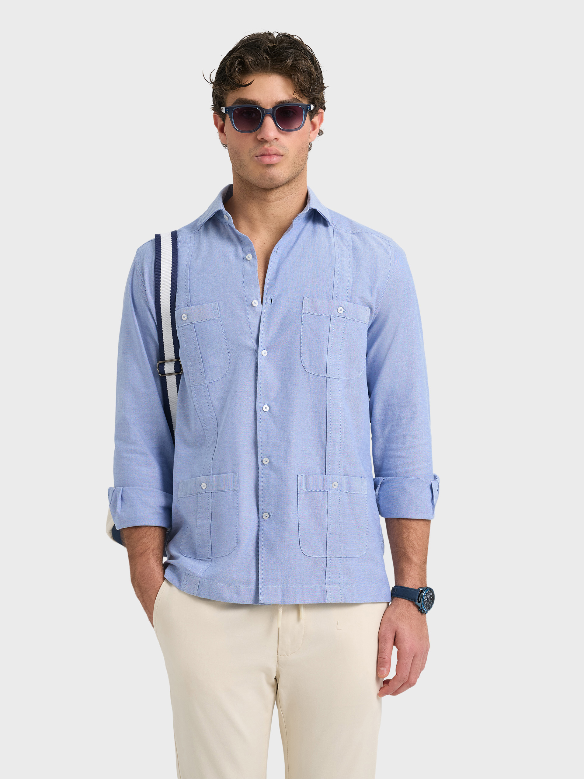 CUBANA OXFORD AZUL