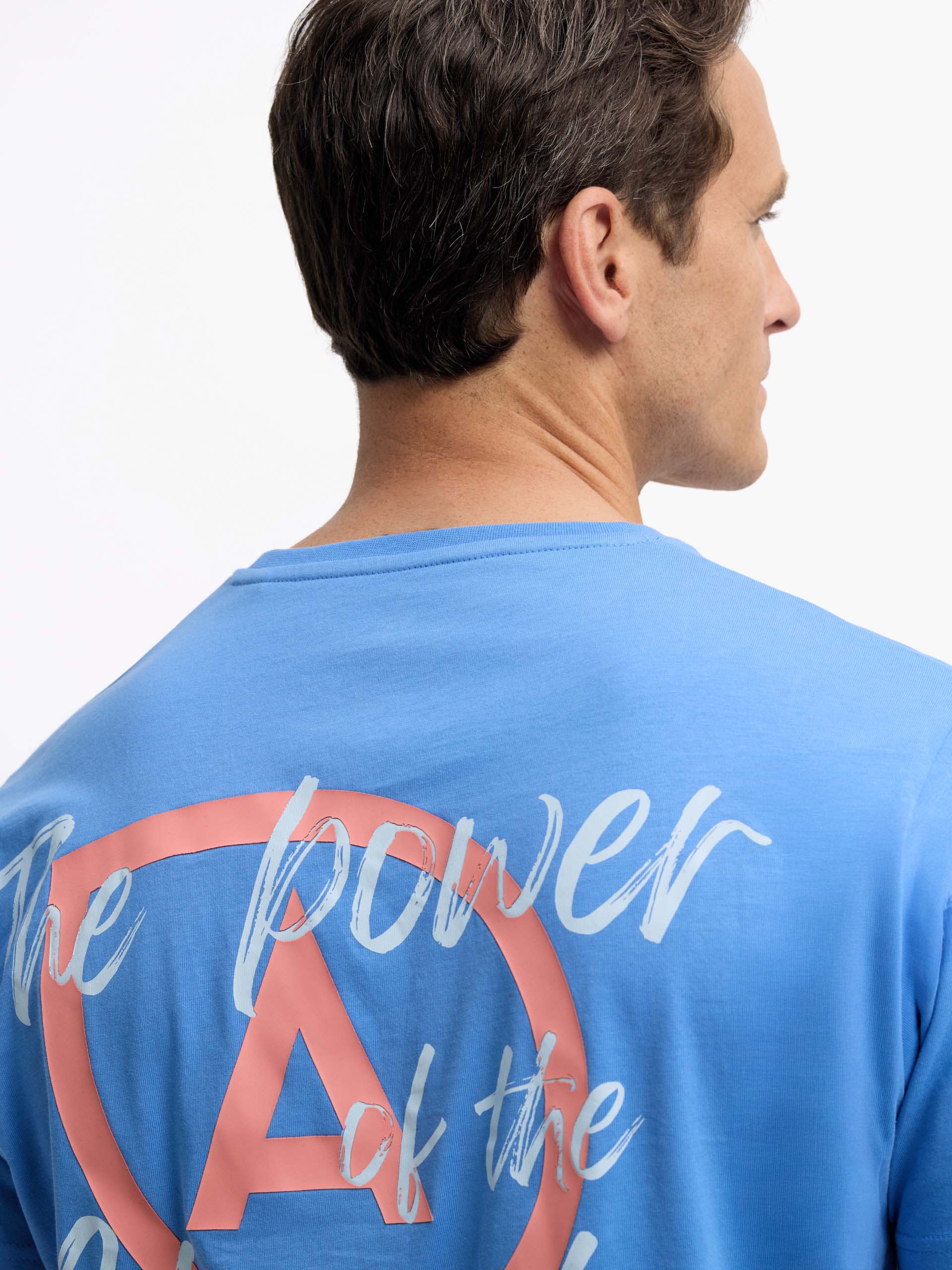 CAMISETA POWER AZUL