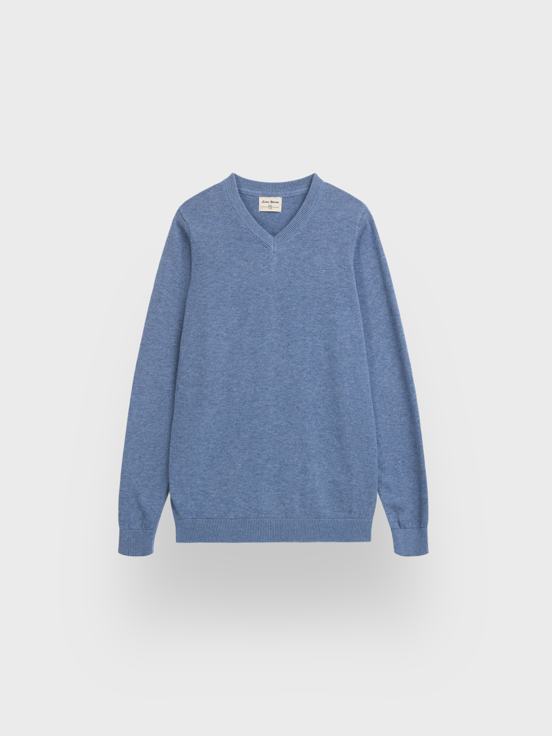 JERSEY V-NECK KIDS AZUL