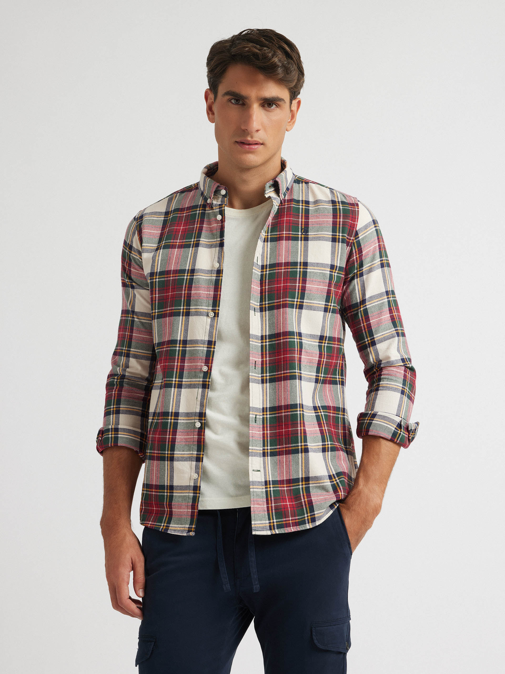 Camisa flannel sales