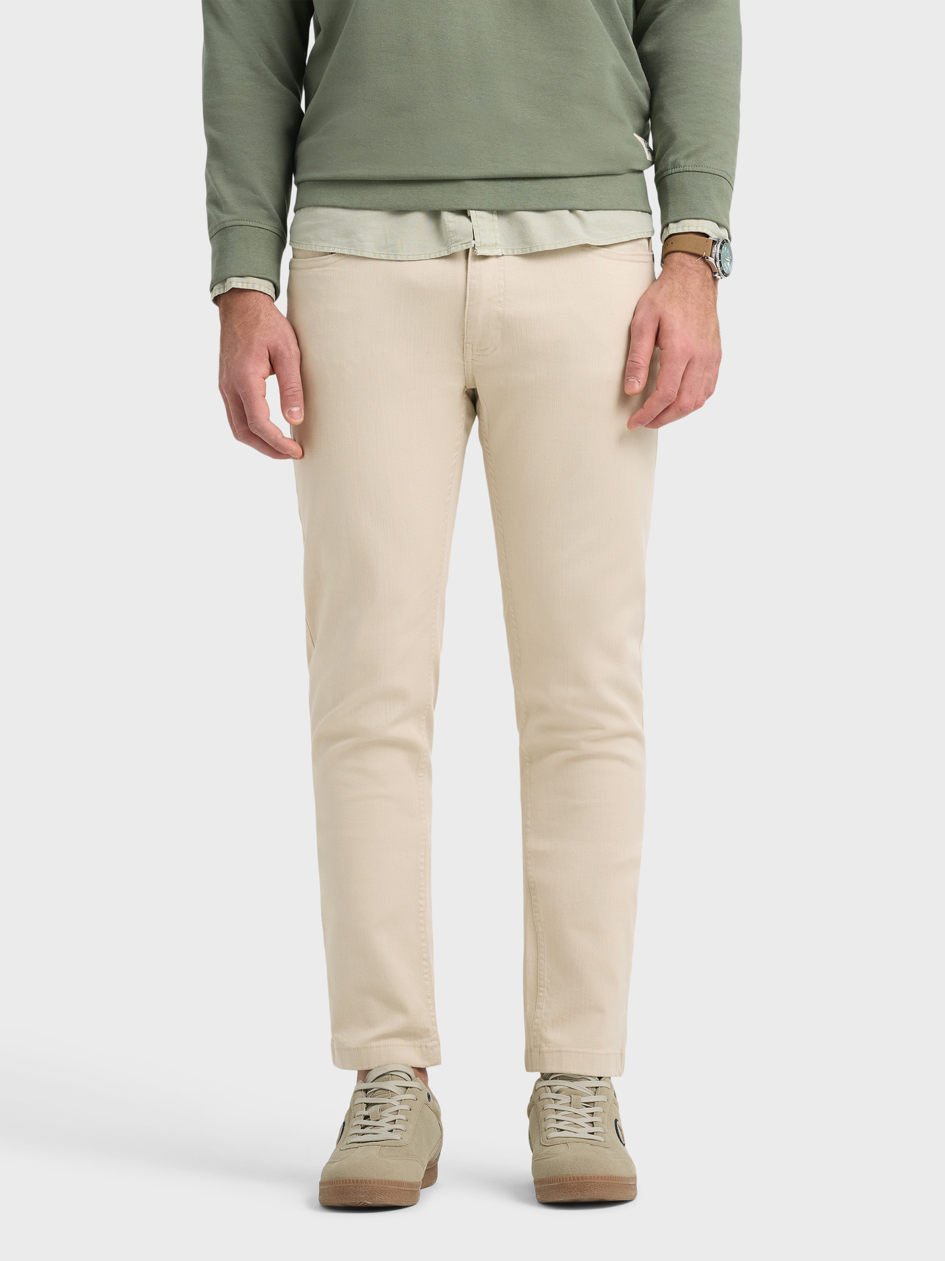 PANTALON TEJANO BEIGE