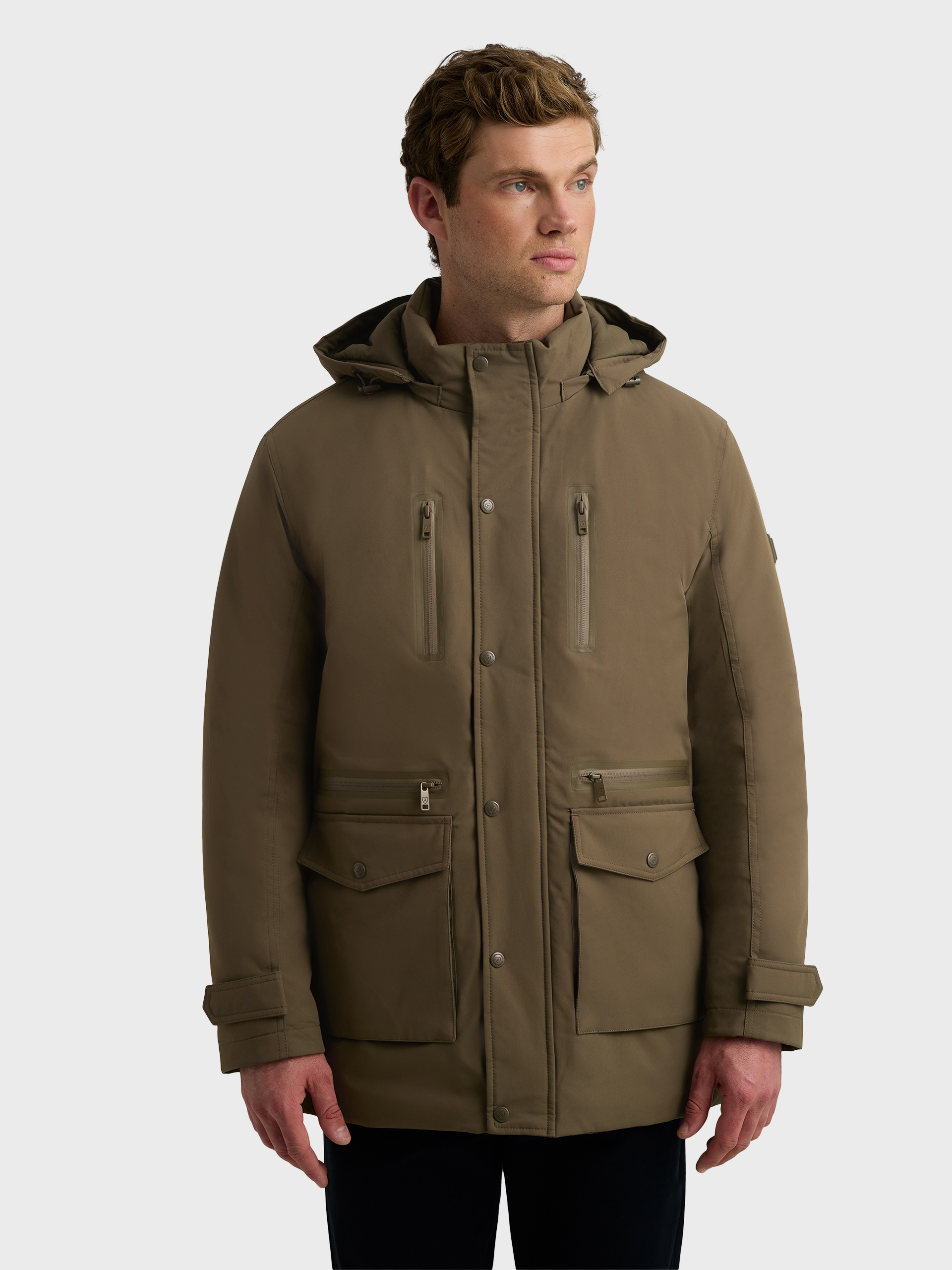 PARKA GEISER VERDE