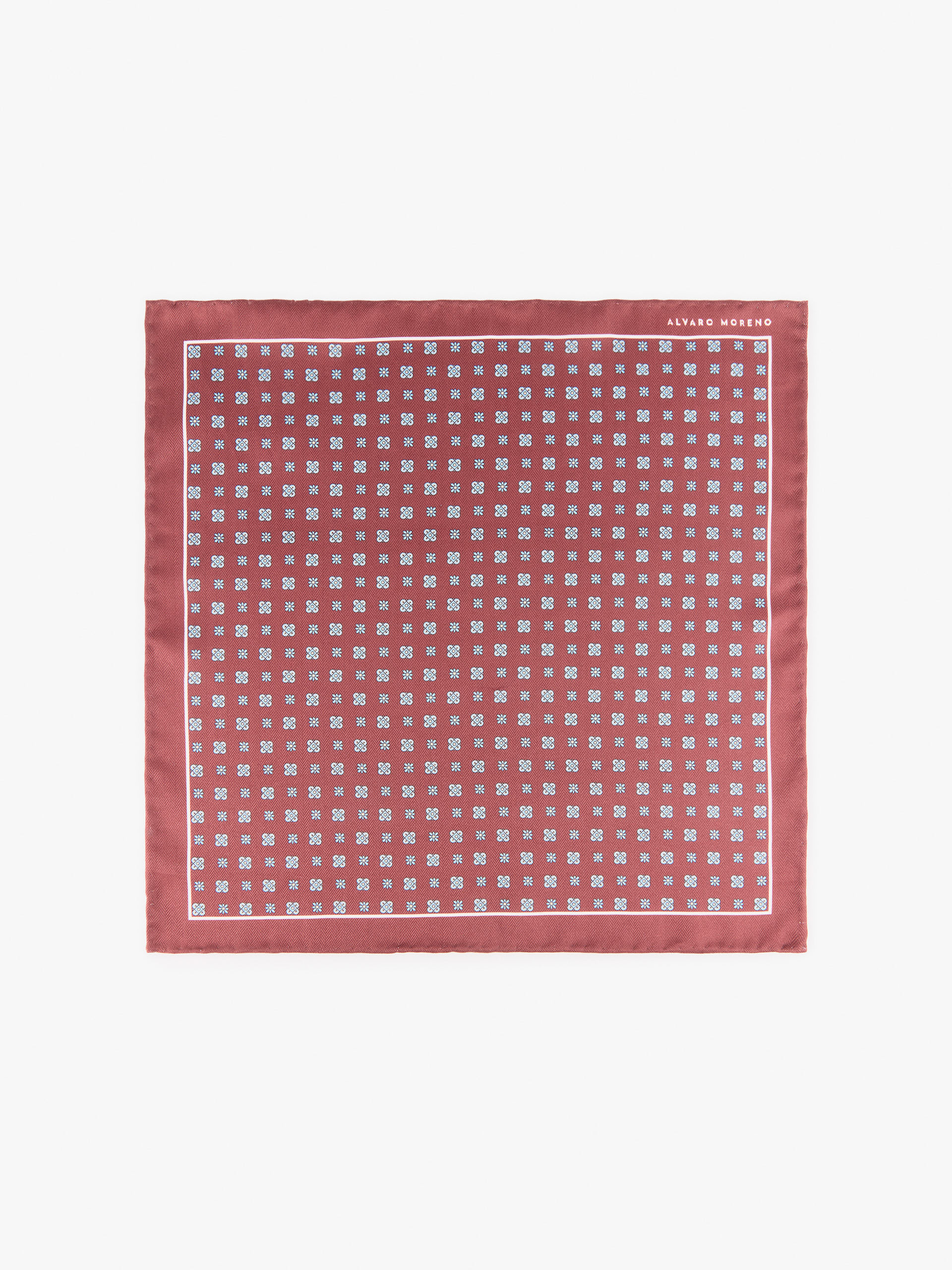 PAÑUELO PRINTED BURDEOS