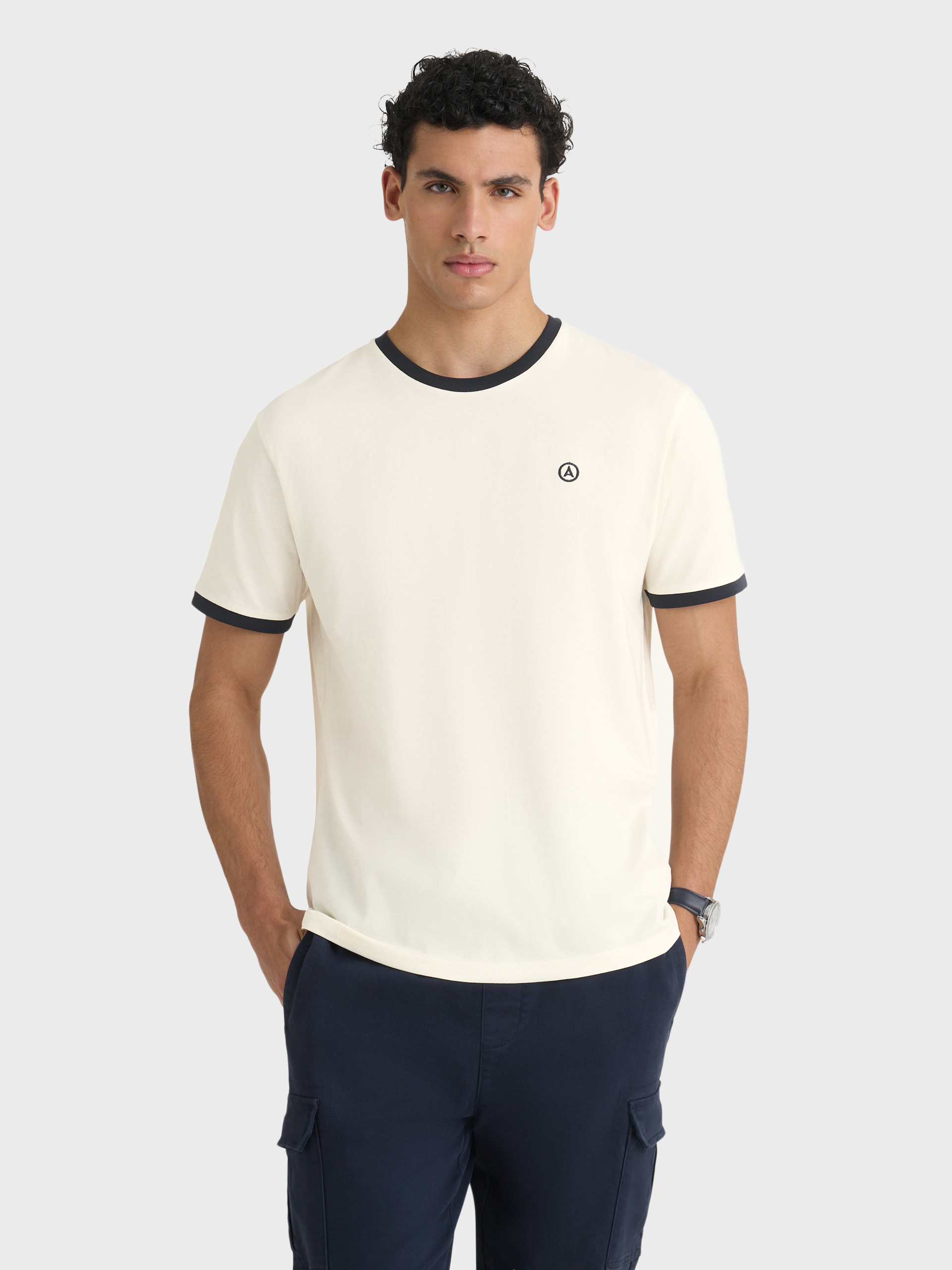 CAMISETA TRIM BLANCO