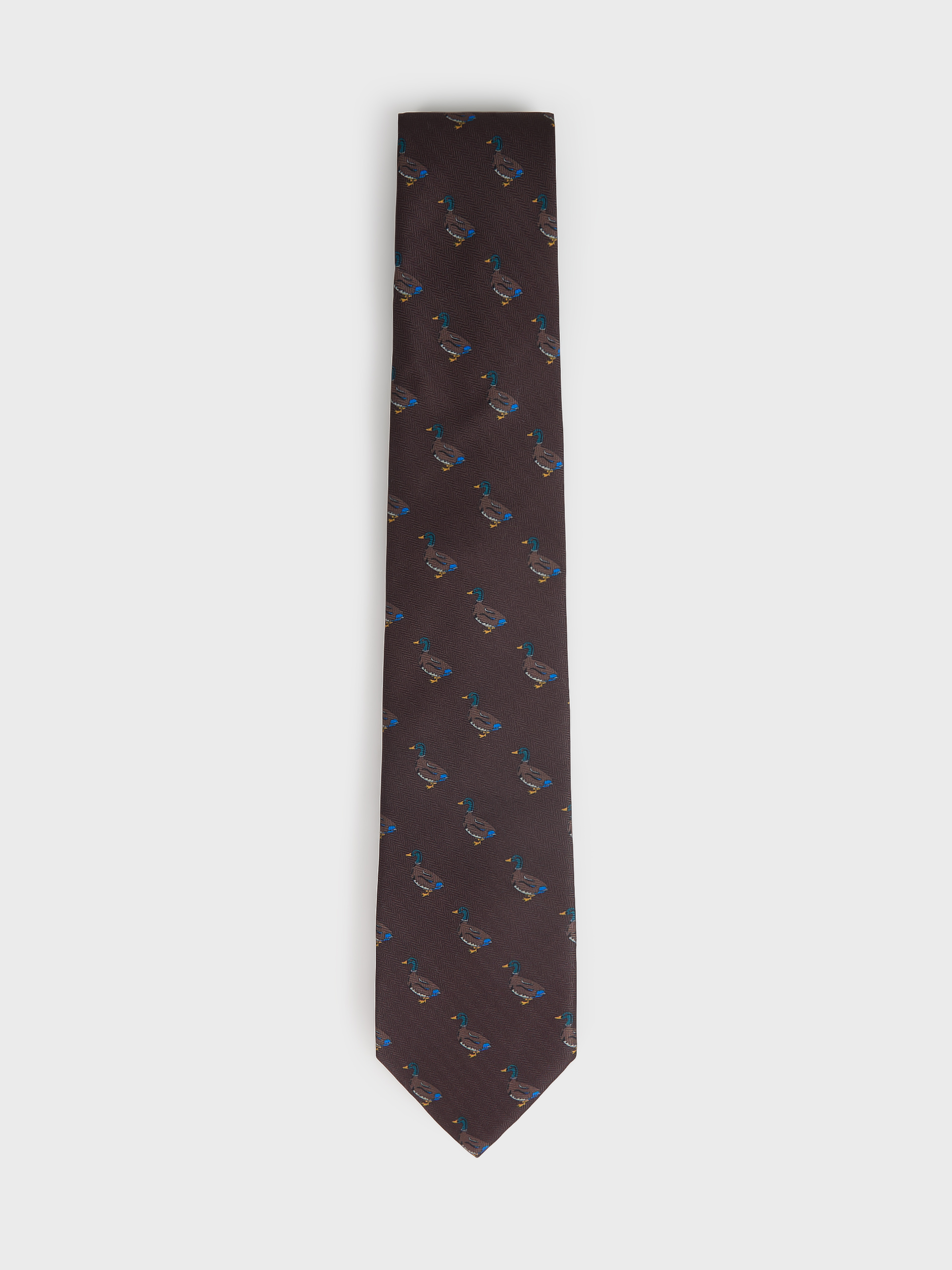 CORBATA PRINTED MARR&Oacute;N