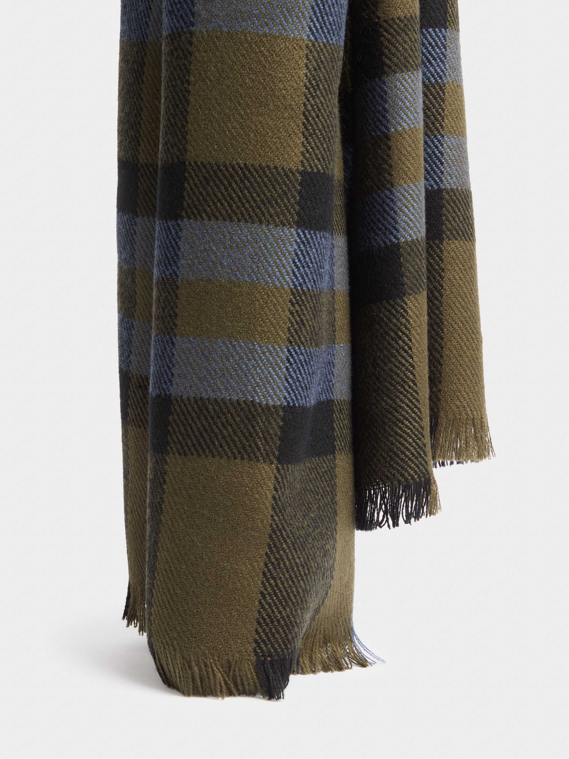 BUFANDA CHECKS VERDE