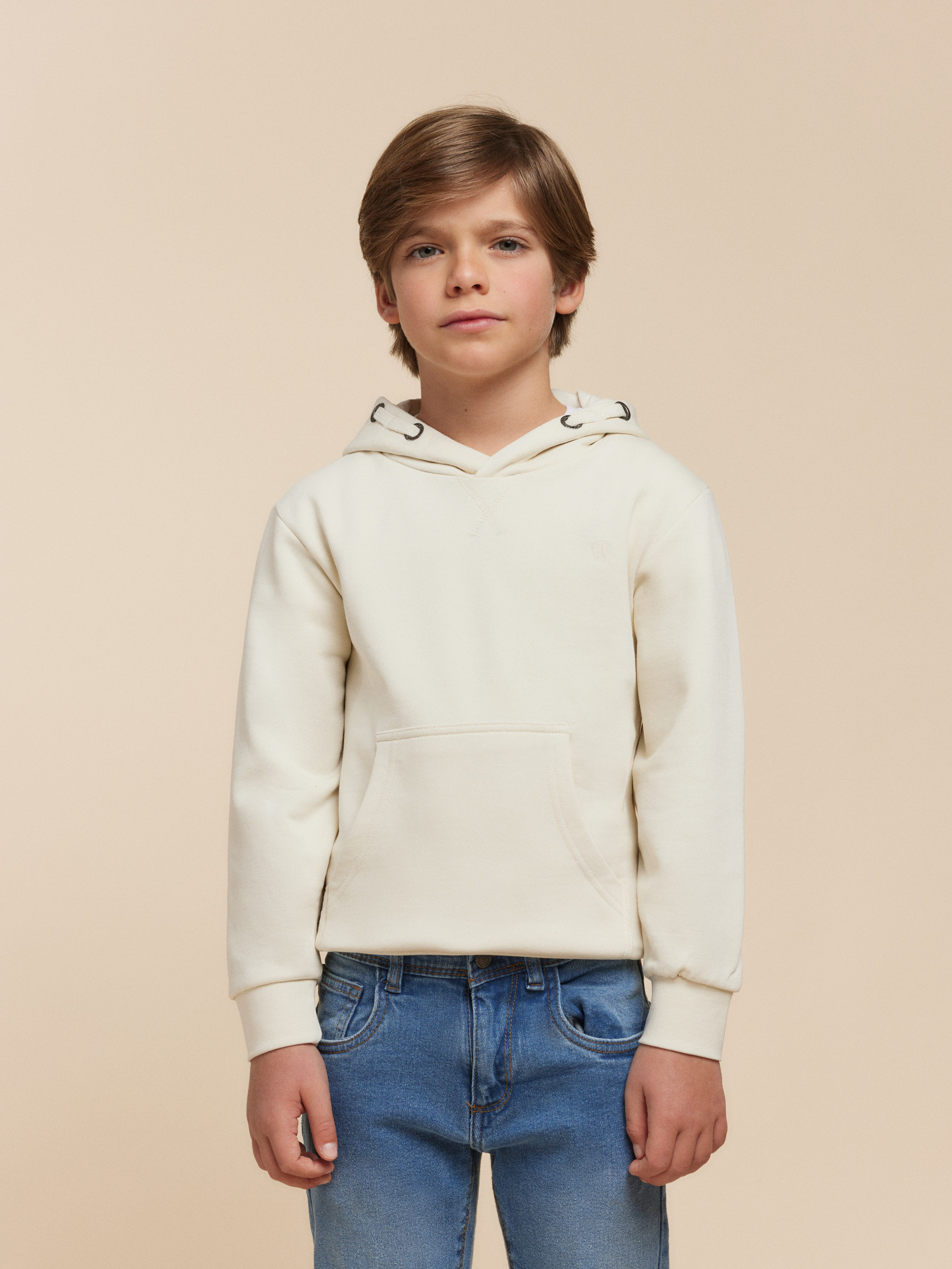 SUDADERA NELSON KIDS CRUDO
