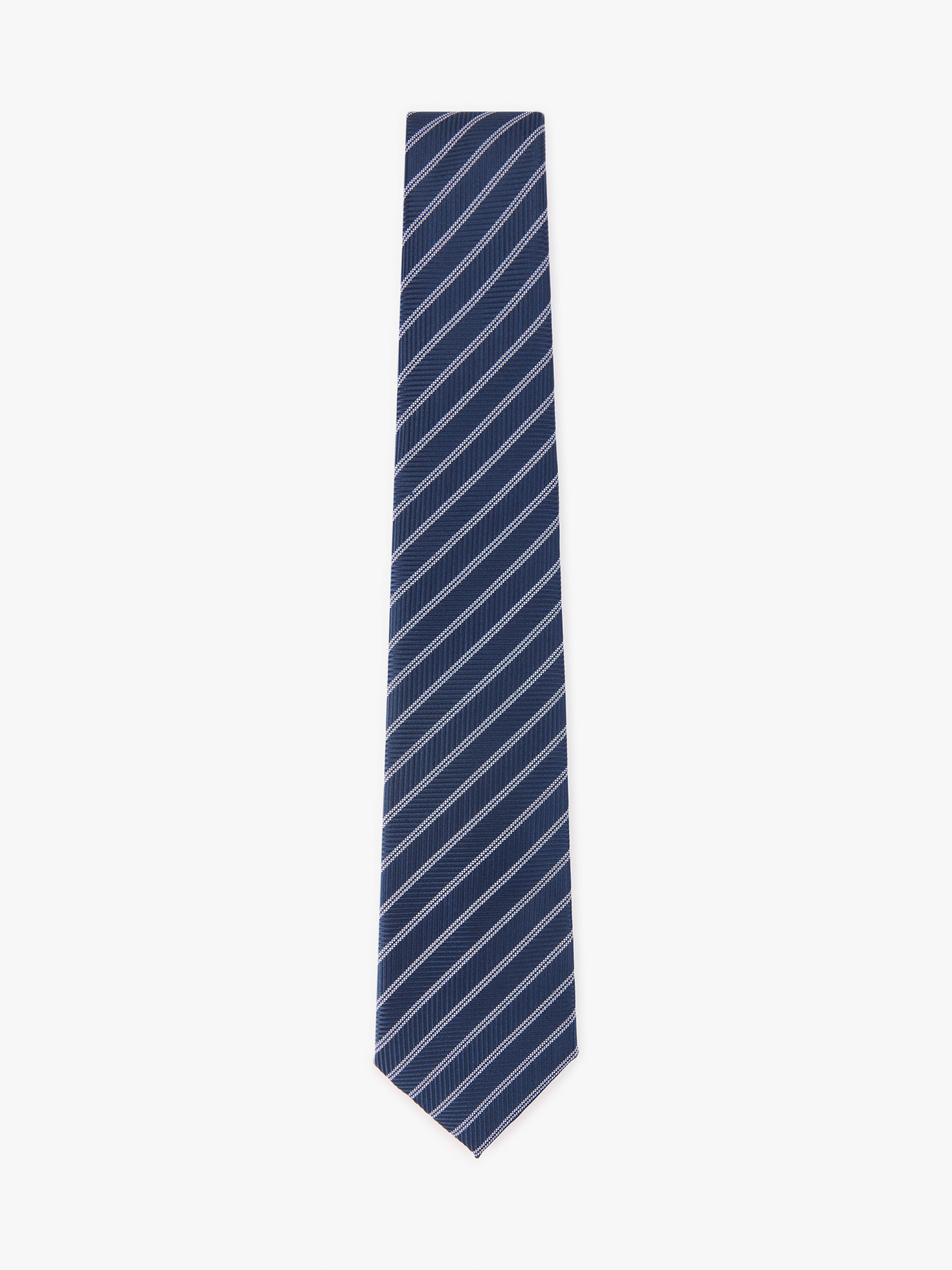 CORBATA JACQUARD MF AZUL MARINO