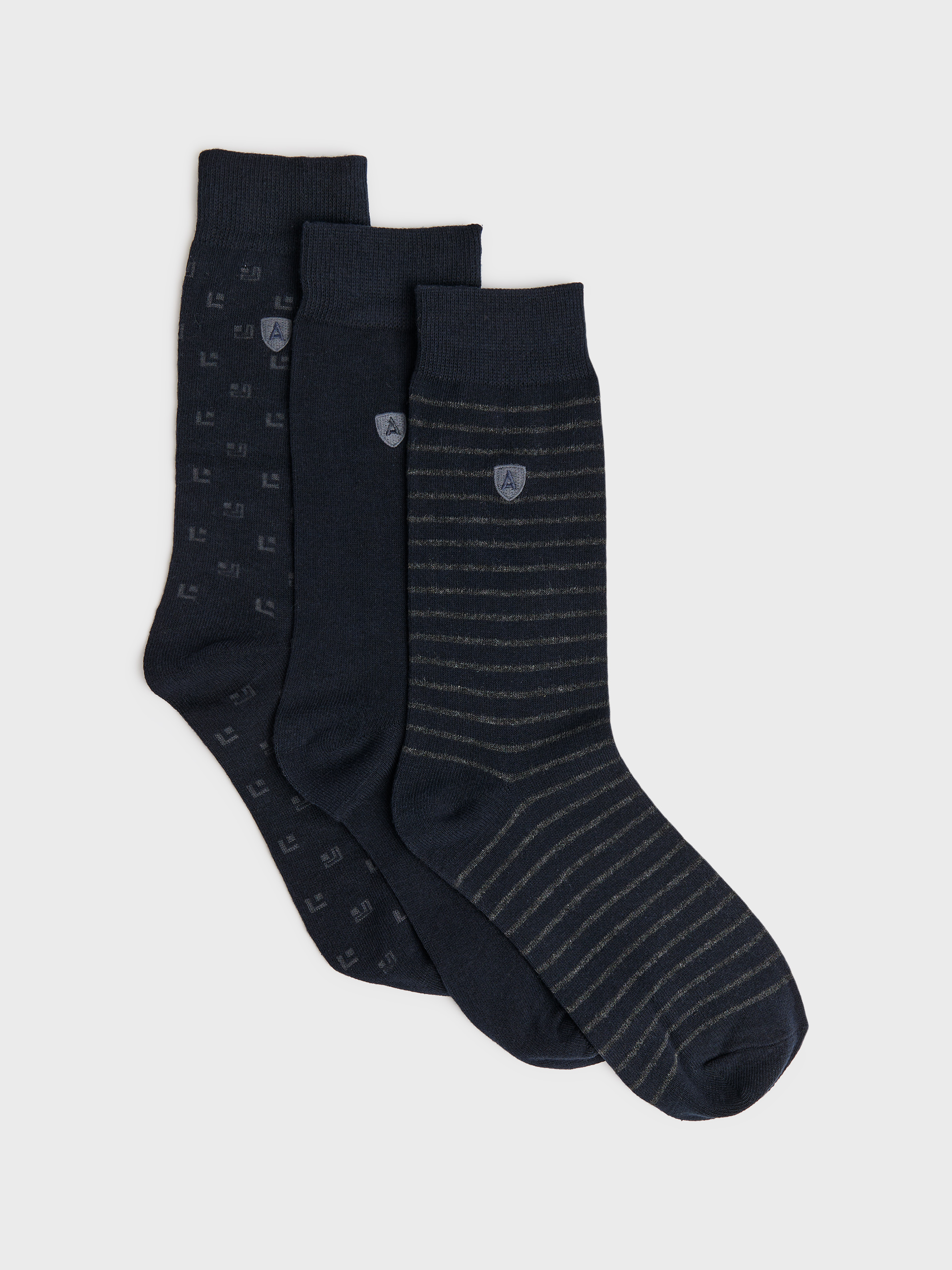 CALCETINES SET AZUL MARINO