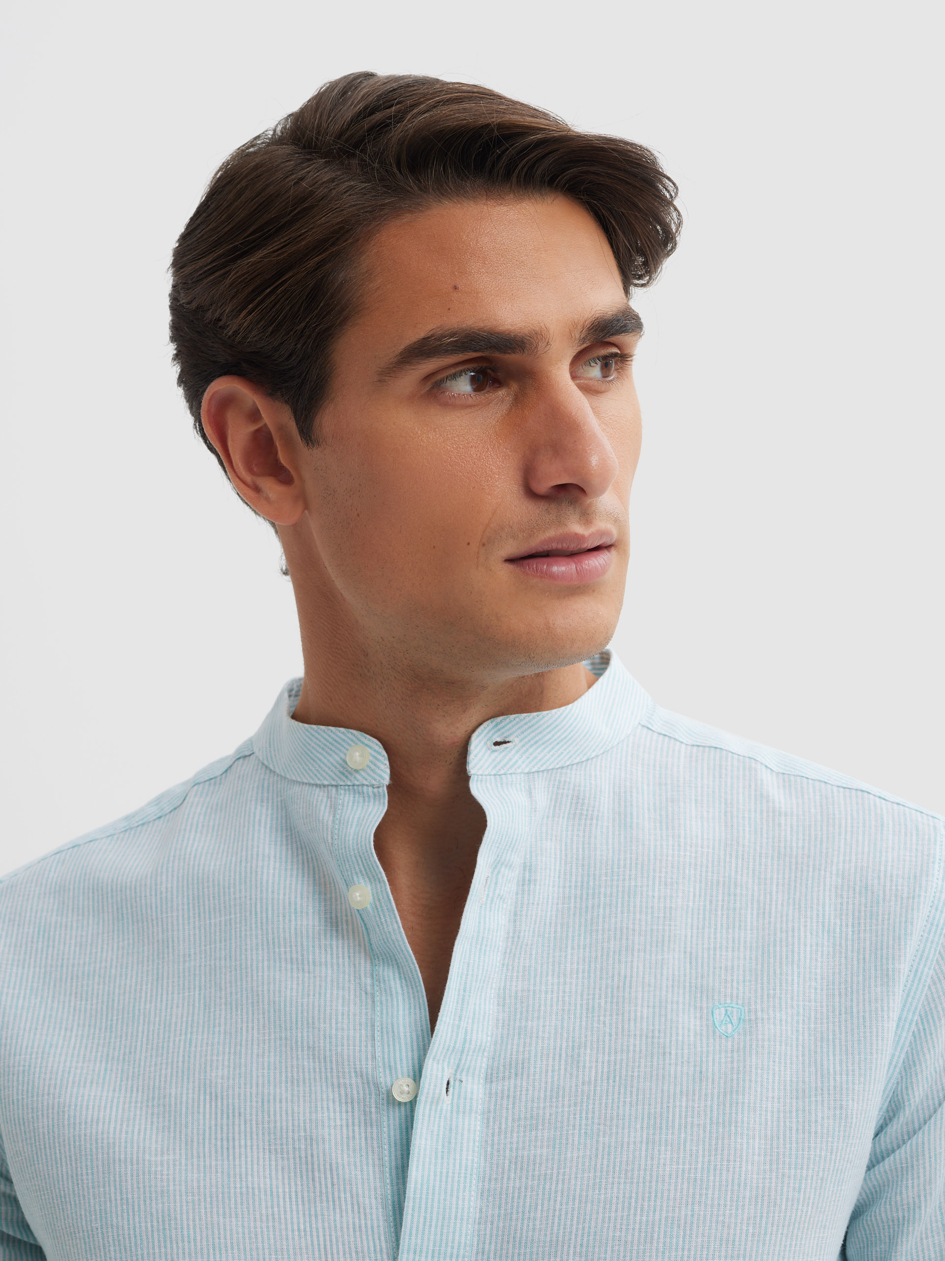 POLERA LINO RAYAS MAO