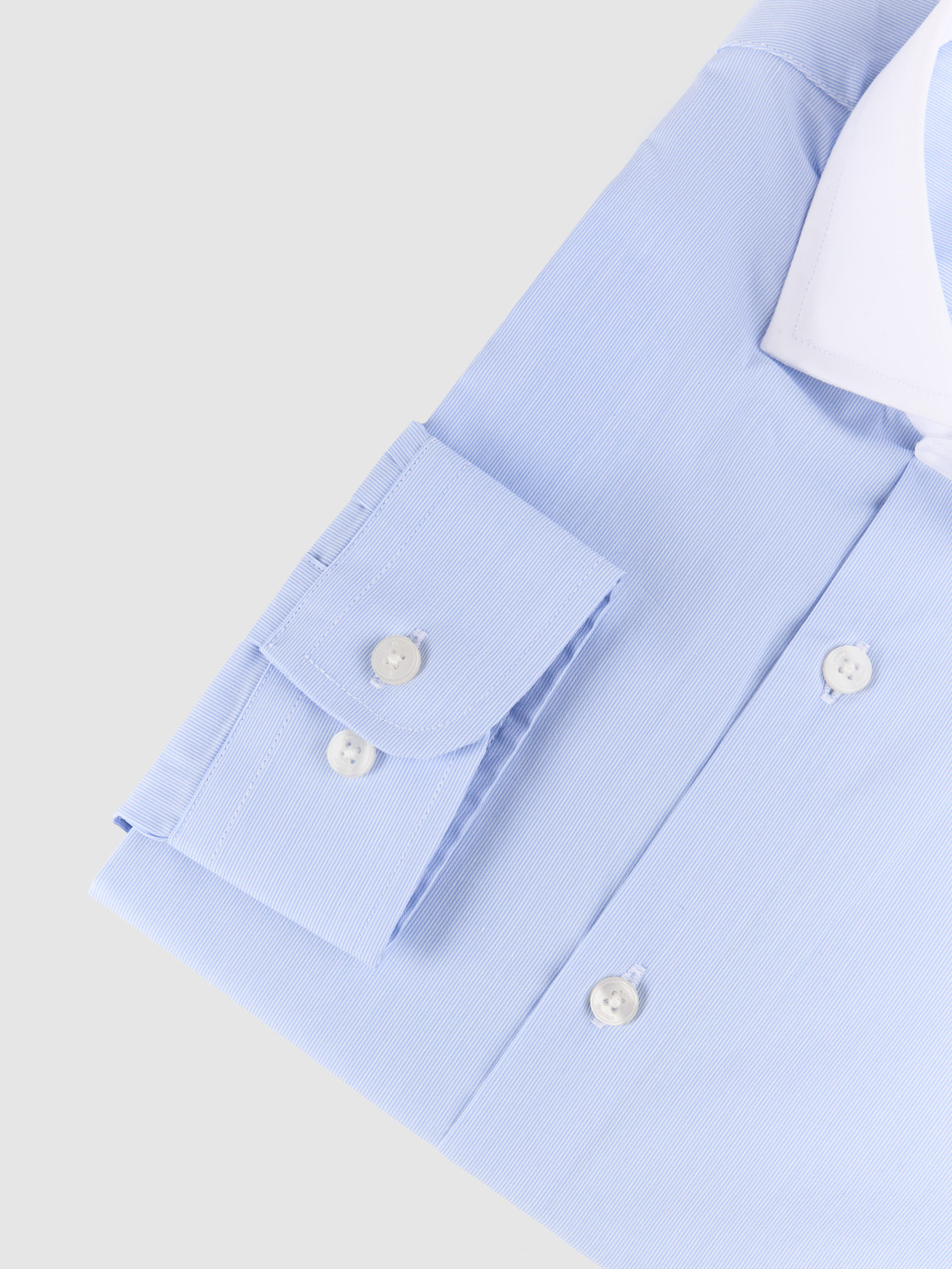 CAMISA MIL RAYAS C.BCO KIDS