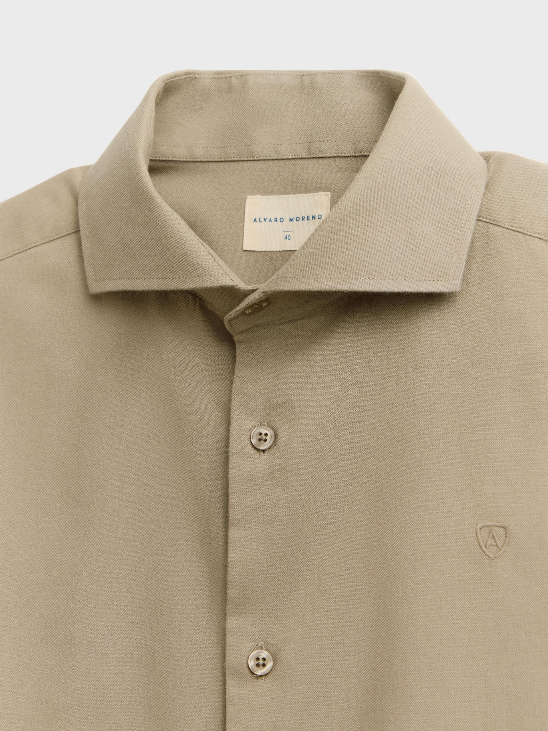CAMISA TWILL PEACH