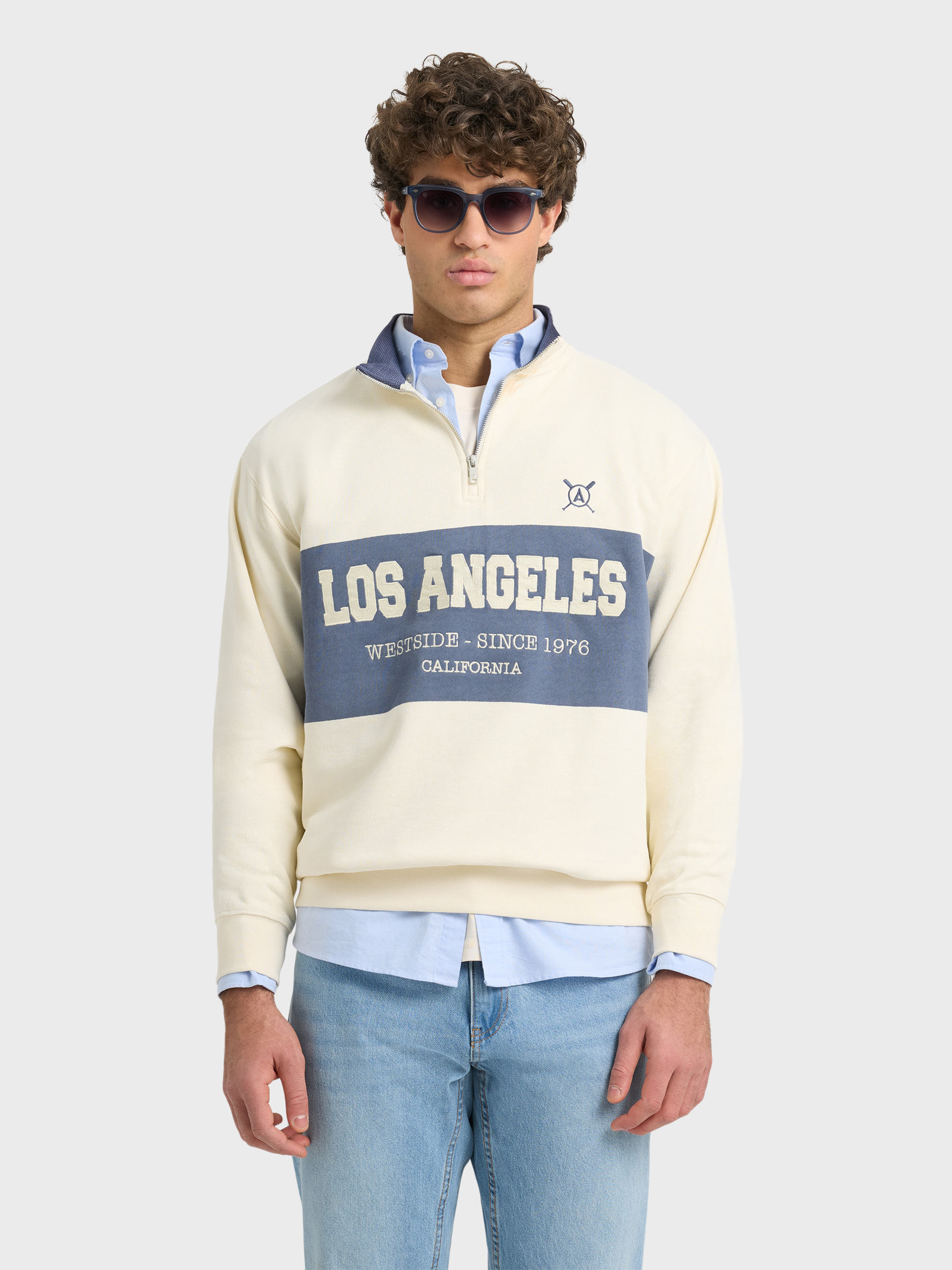 SUDADERA CALIFORNIA BEIGE
