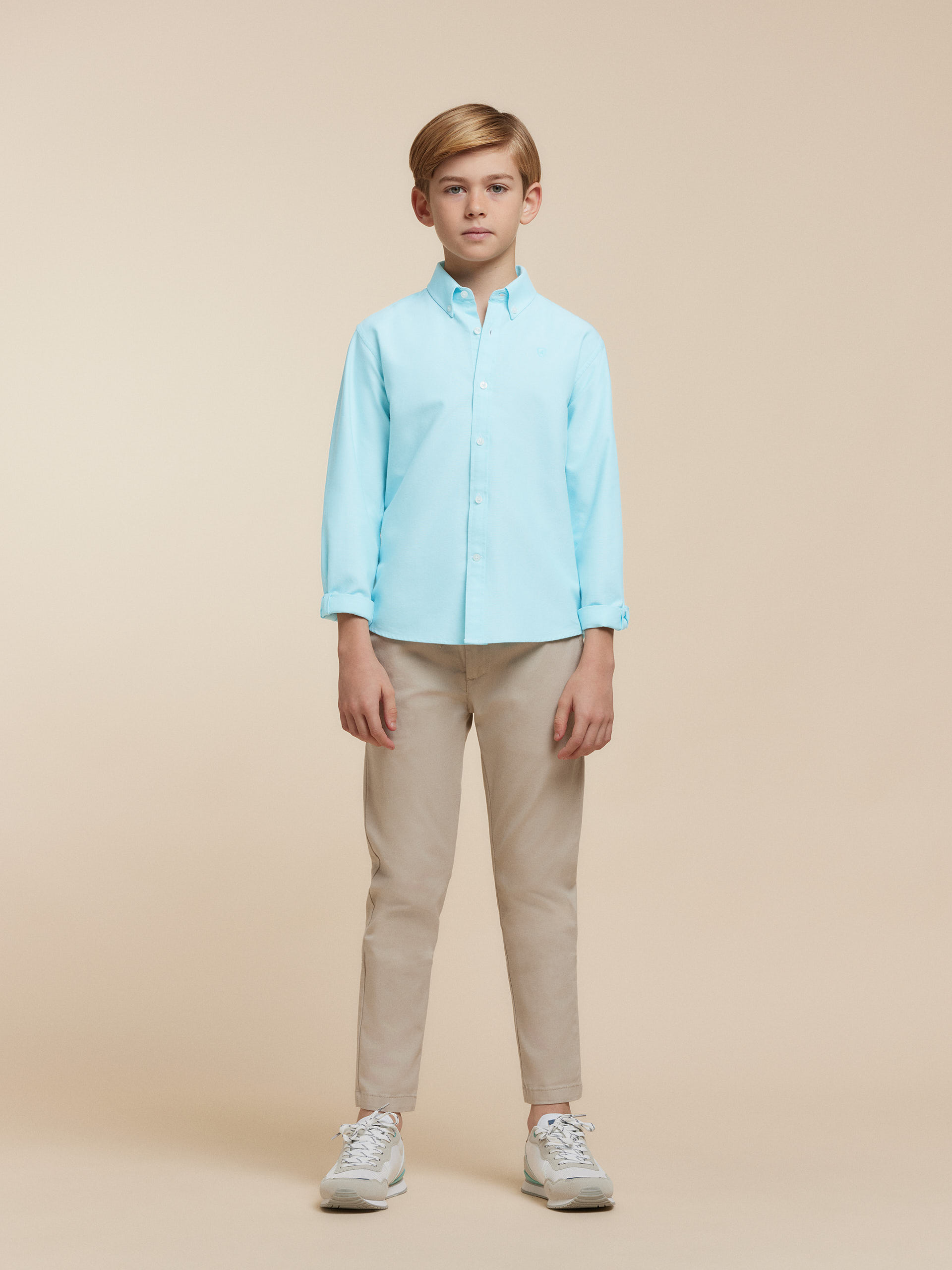 CAMISA OXFORD SOLID KIDS
