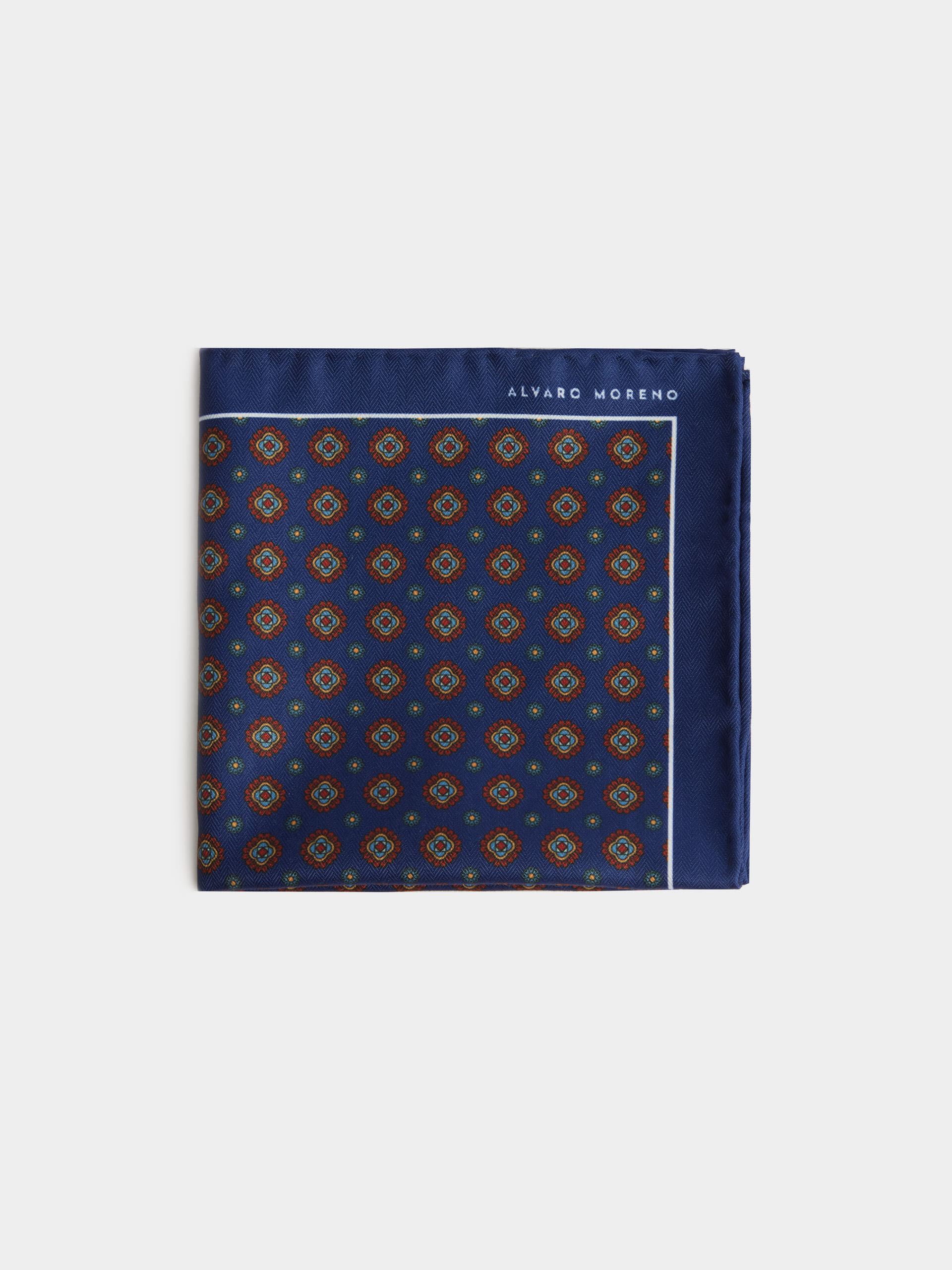 PA&Ntilde;UELO PRINTED AZUL MARINO