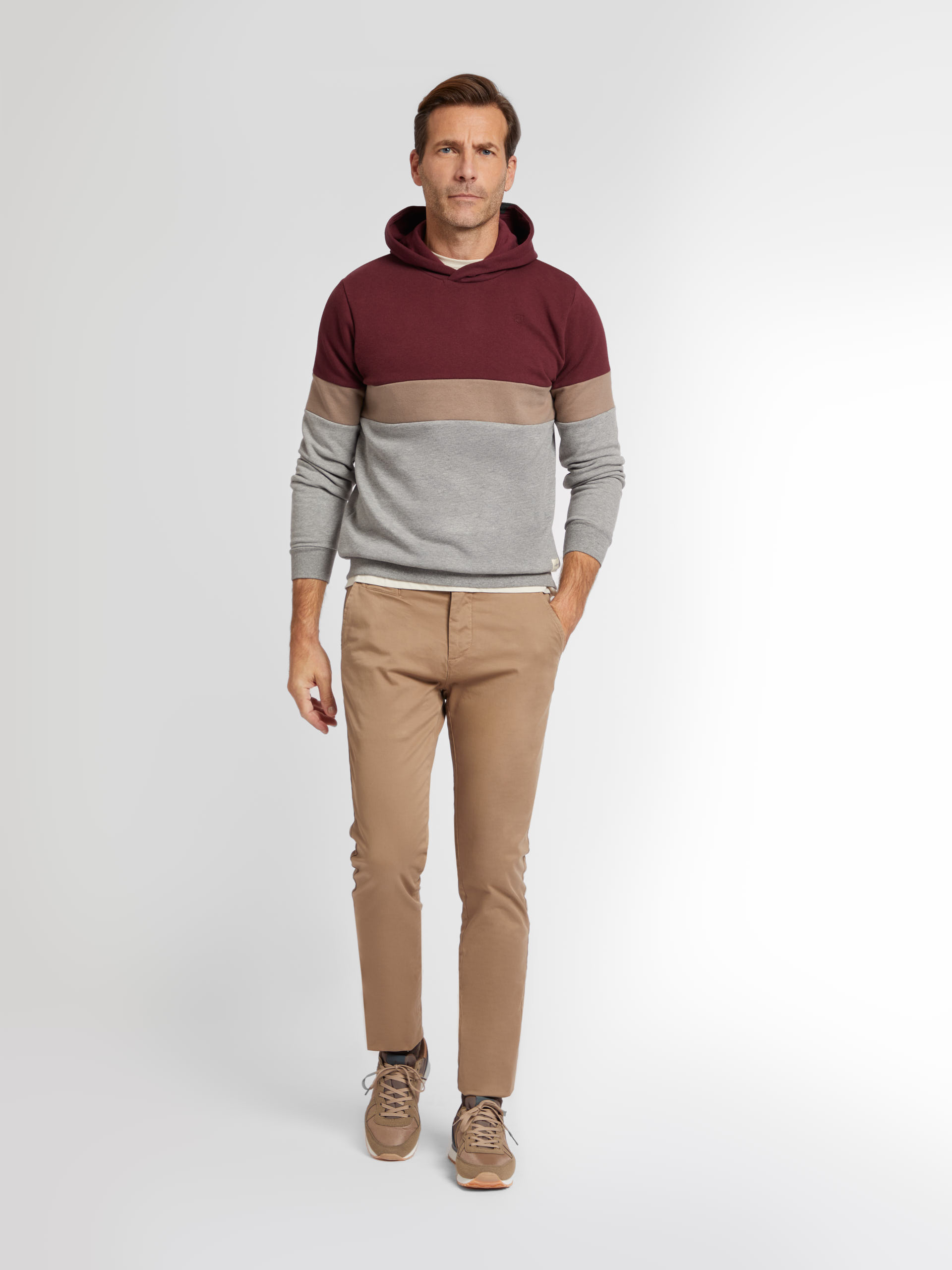 SUDADERA TRICOLOR