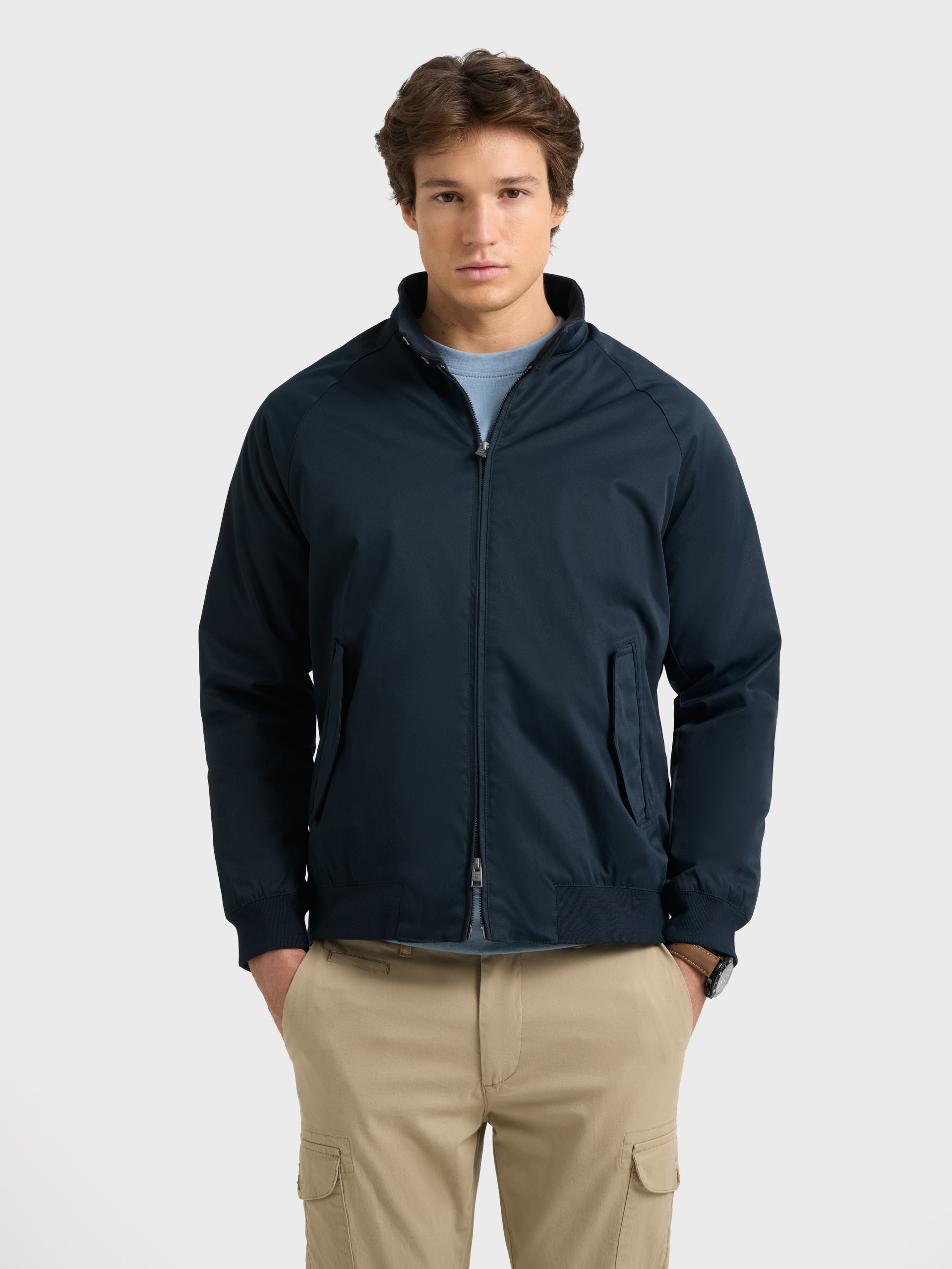 CAZADORA HOSIER AZUL MARINO