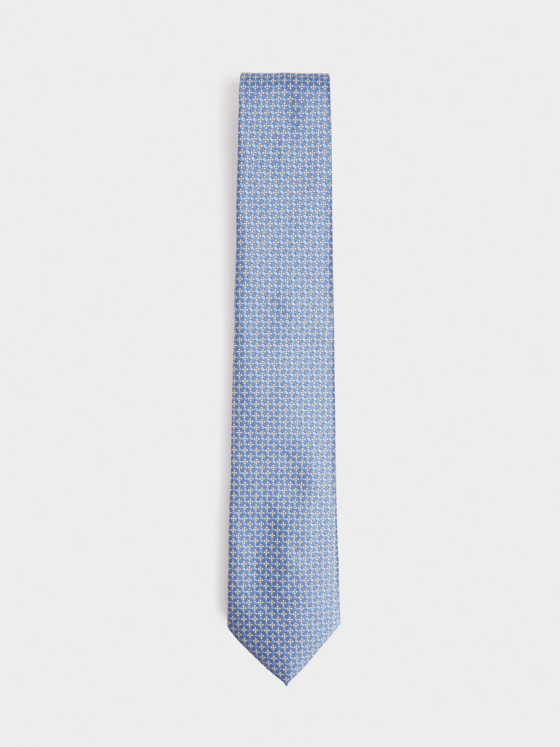 CORBATA JACQUARD MF AZUL