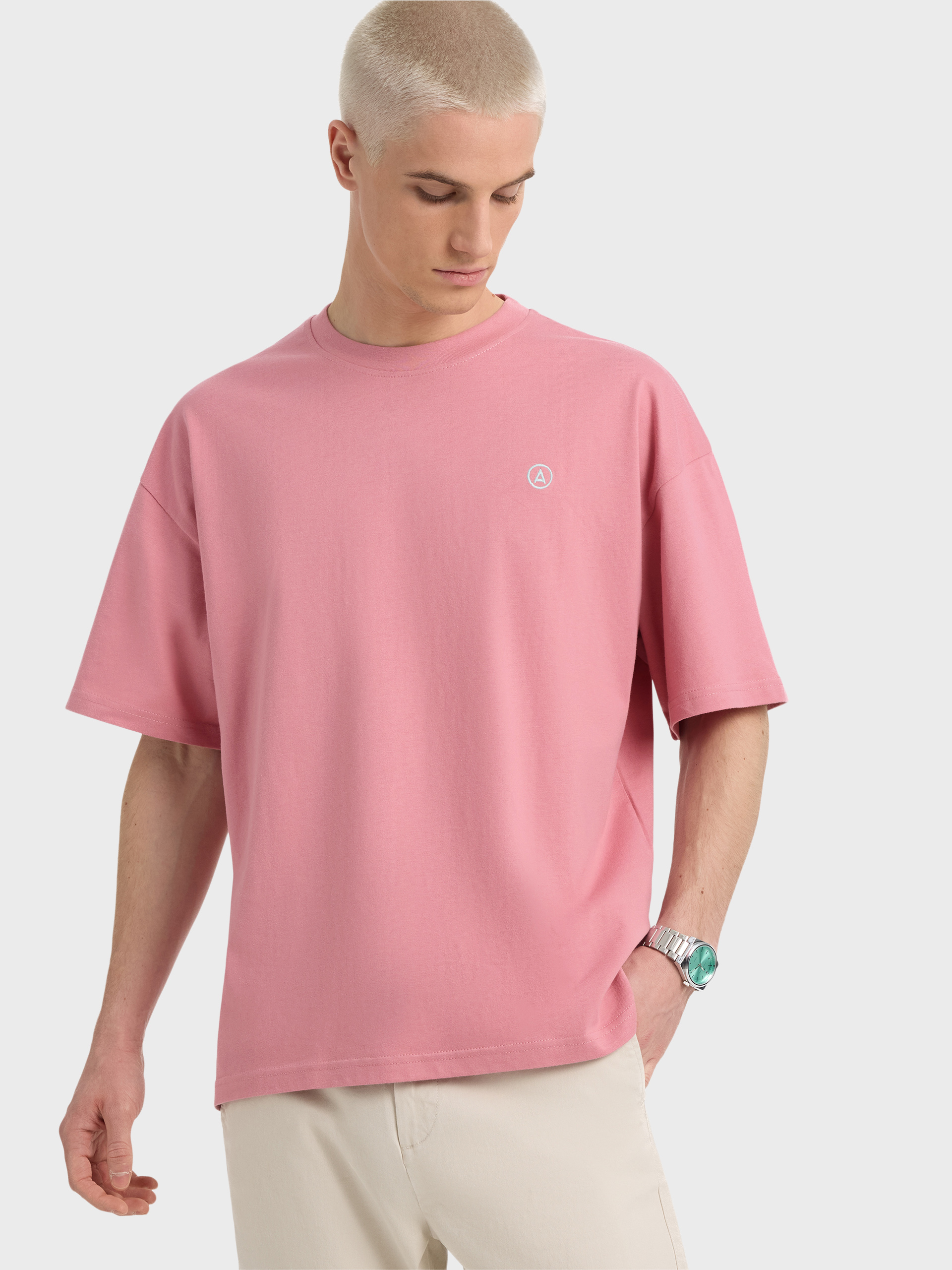 CAMISETA OVERSIZE ROSA