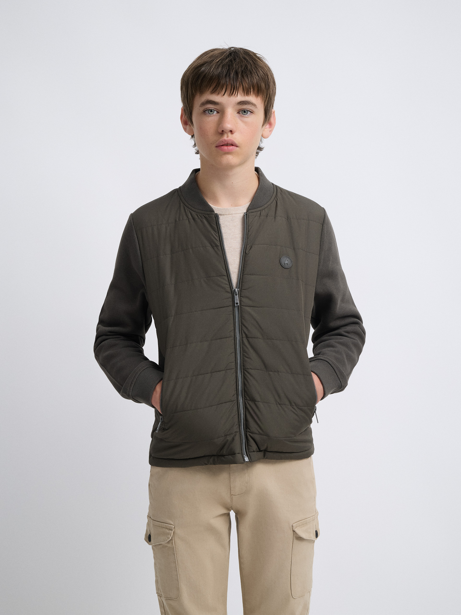 CAZADORA ANTLER KIDS VERDE