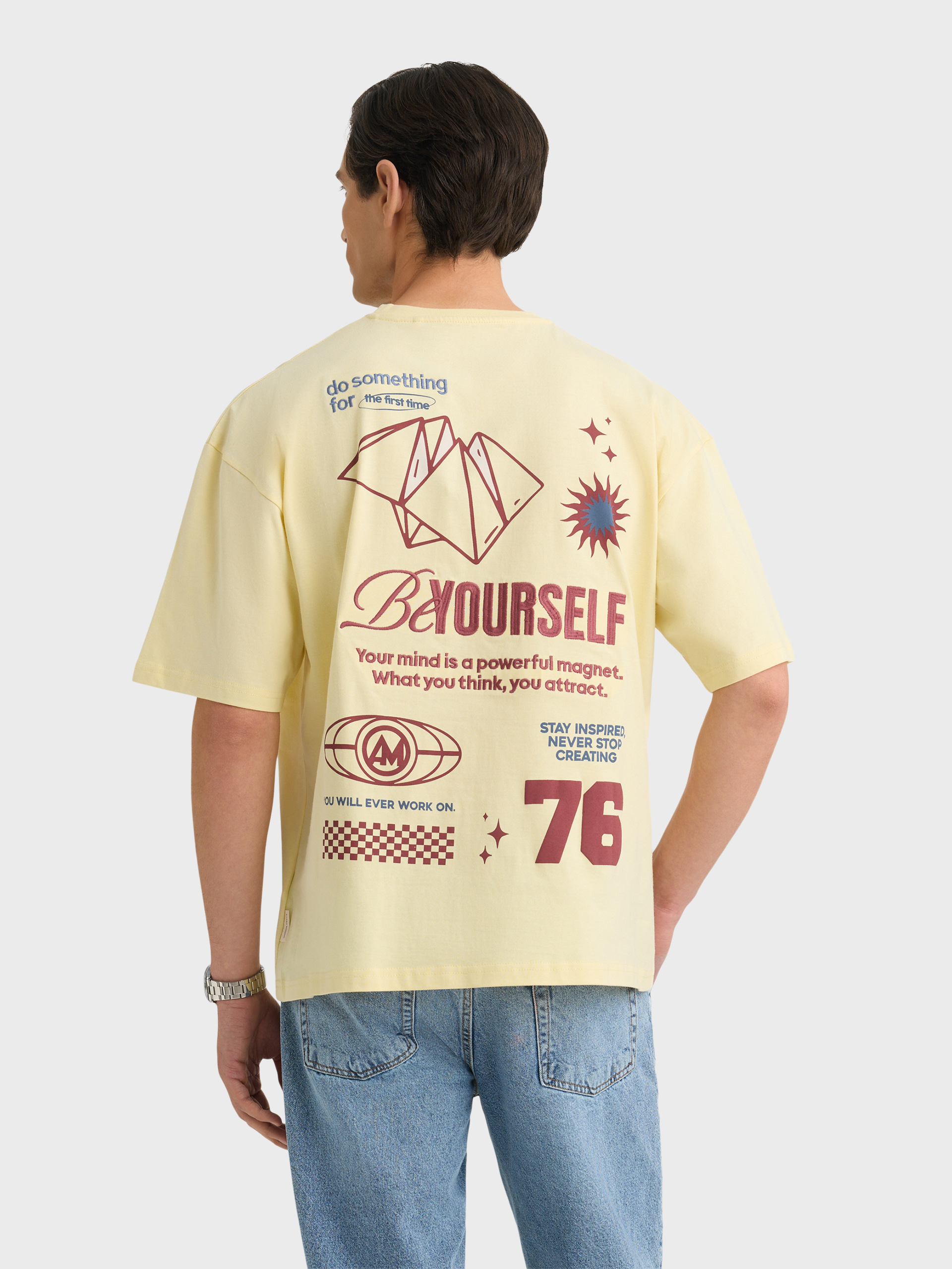 CAMISETA MAGNET AMARILLO