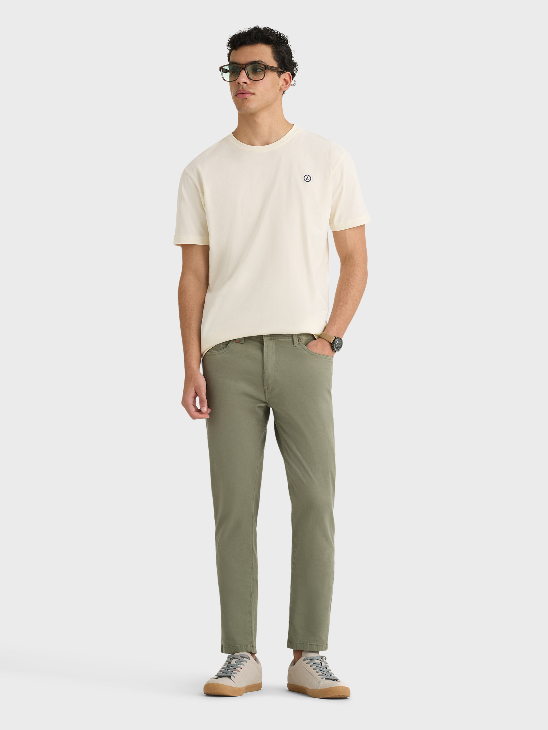 PANTALON DAMIANO VERDE