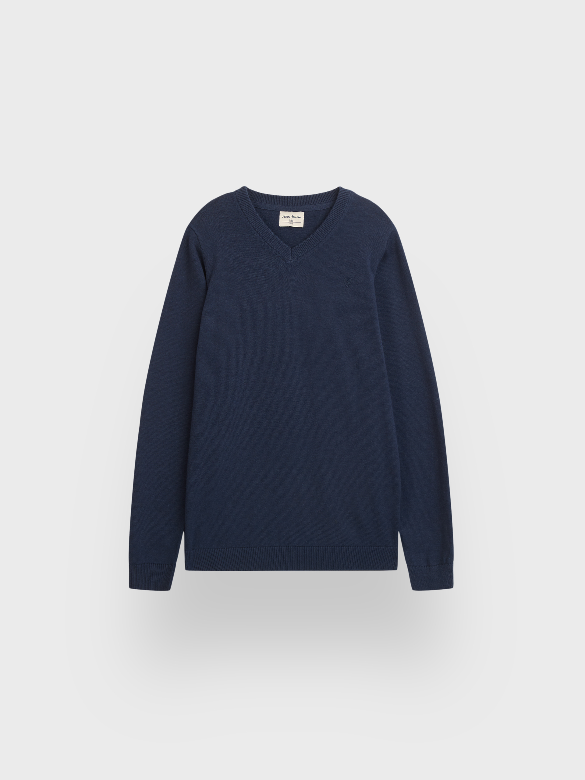 JERSEY V-NECK KIDS AZUL MARINO