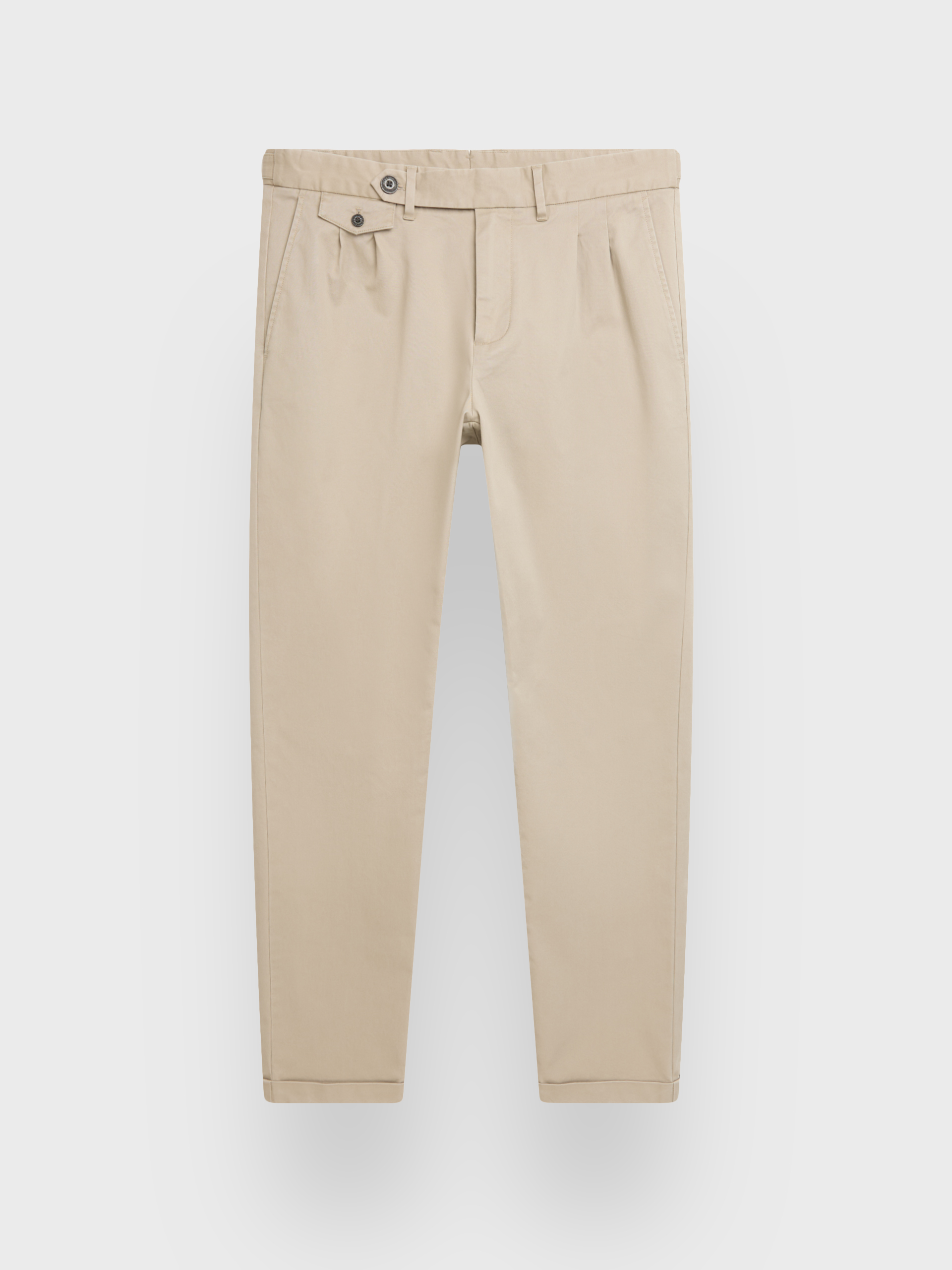 PANTALON CARROT CAMEL