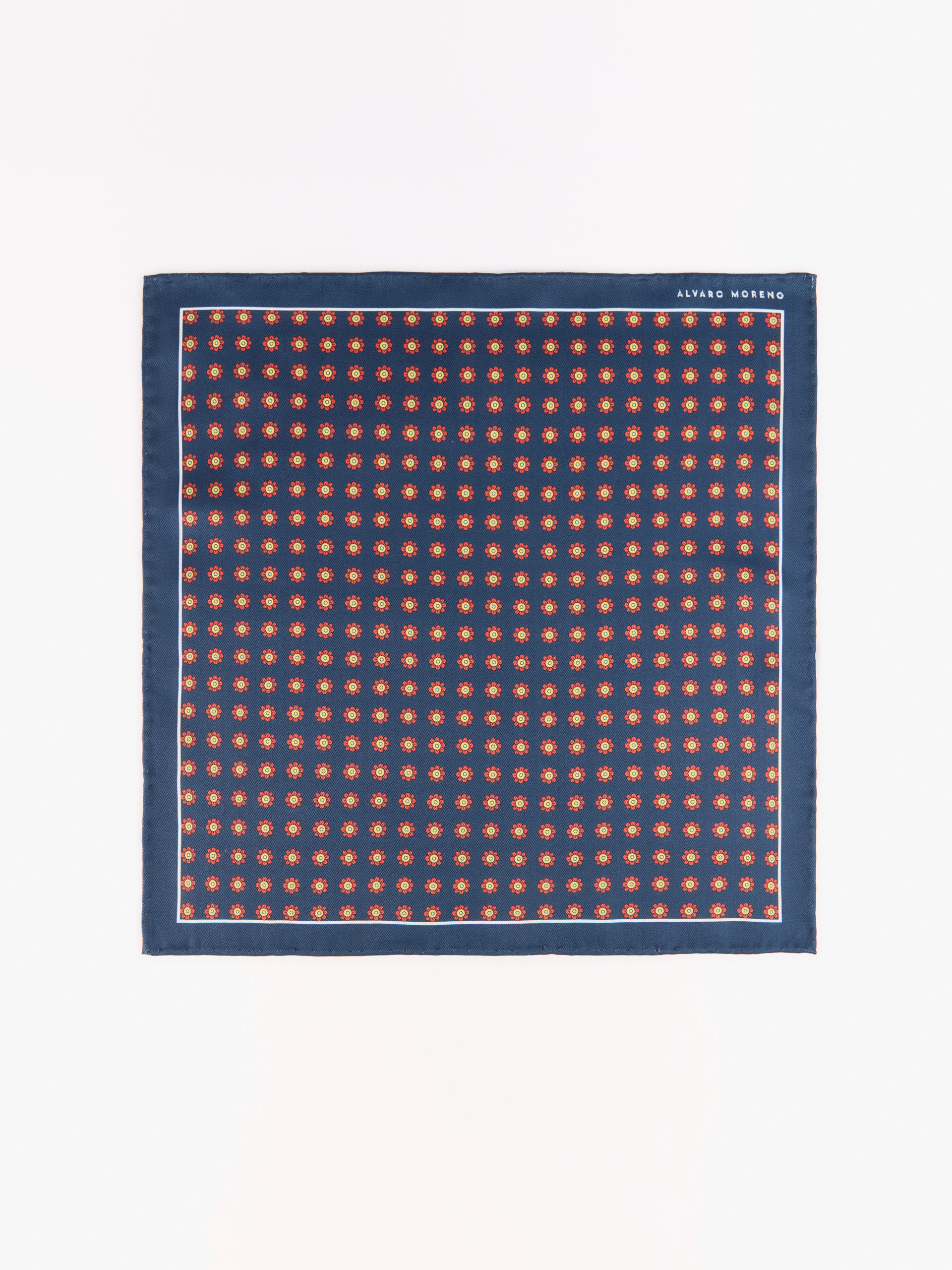 PAÑUELO PRINTED AZUL MARINO