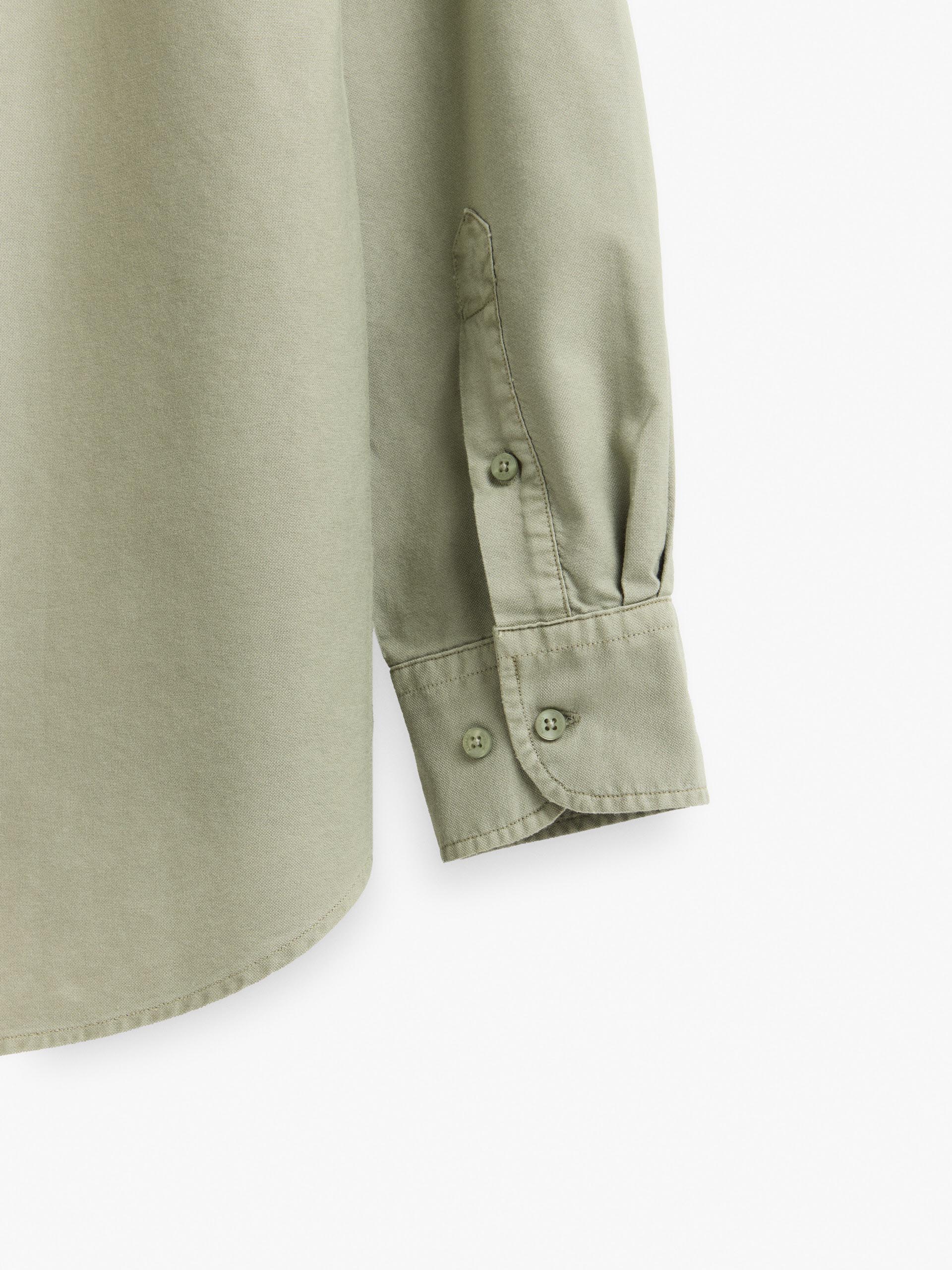 CAMISA OXFORD POCKET DYE