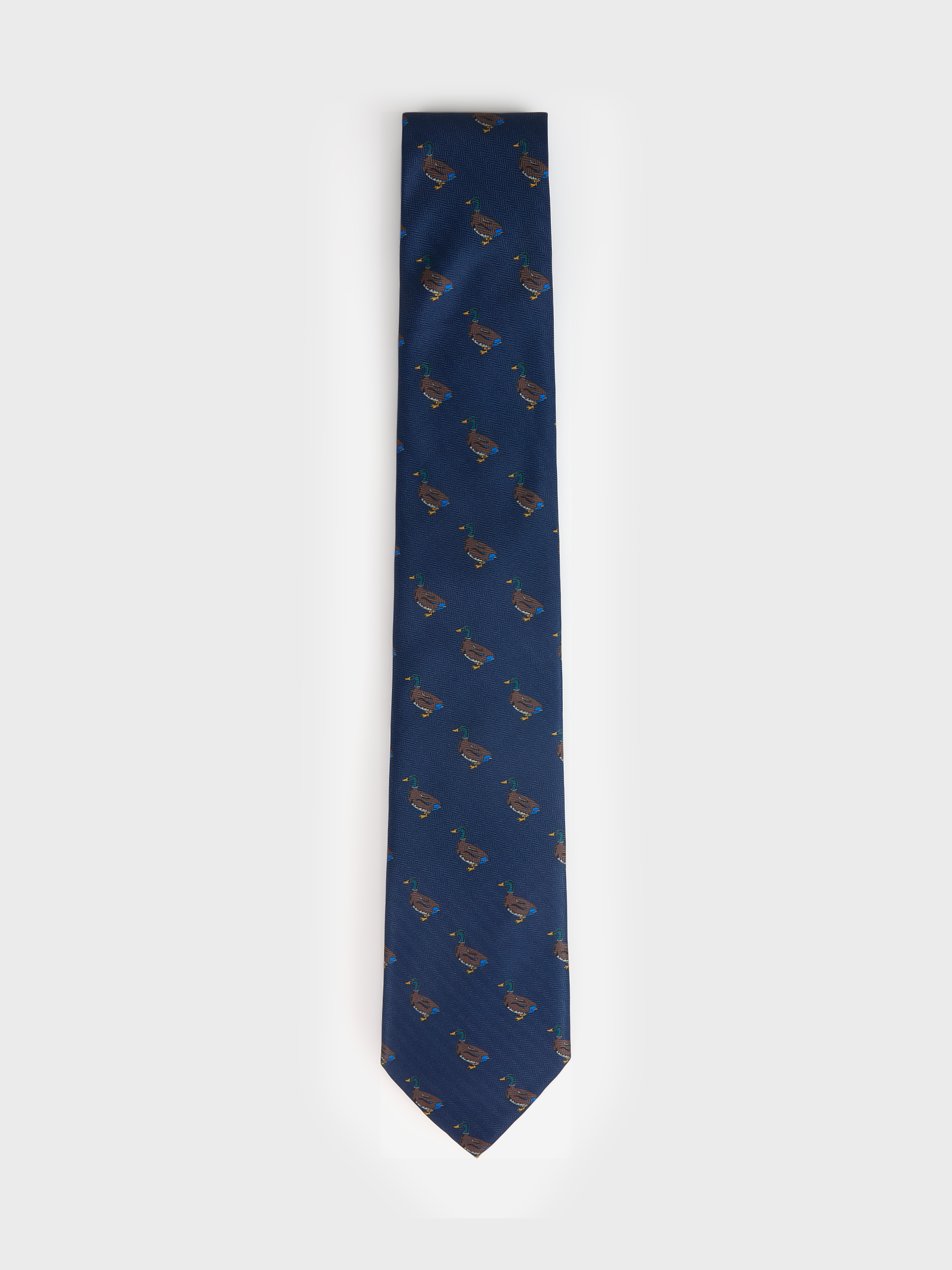 CORBATA PRINTED AZUL MARINO