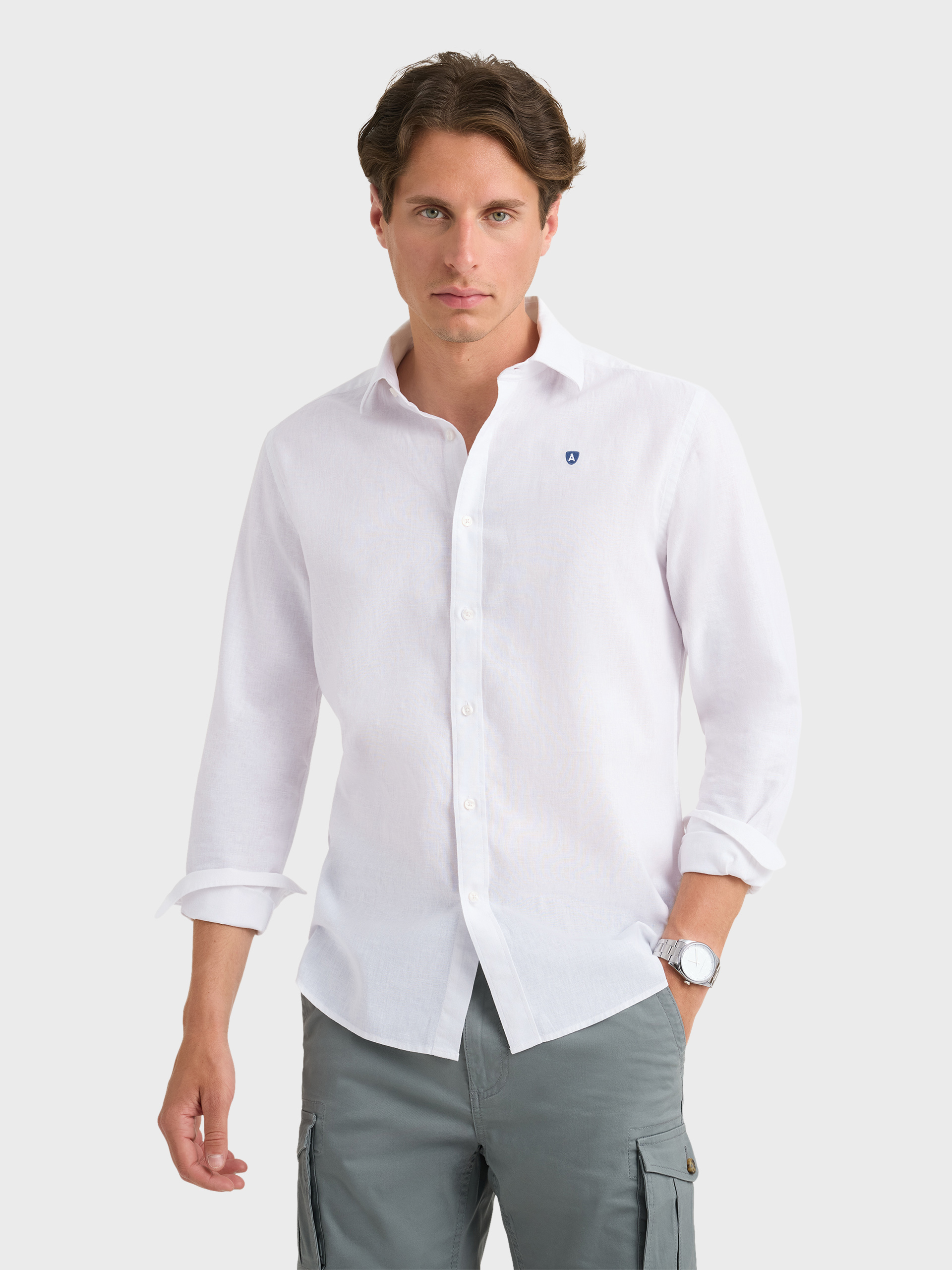 CAMISA LINO CHAMBRAY
