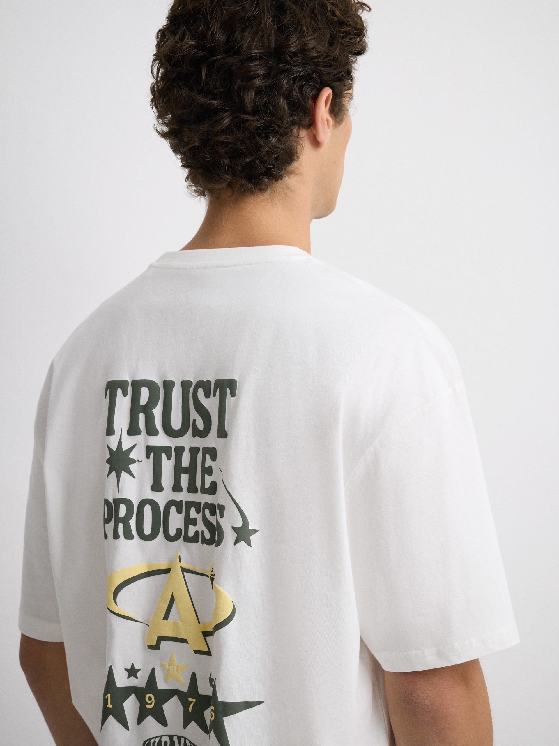 CAMISETA TRUST BLANCO
