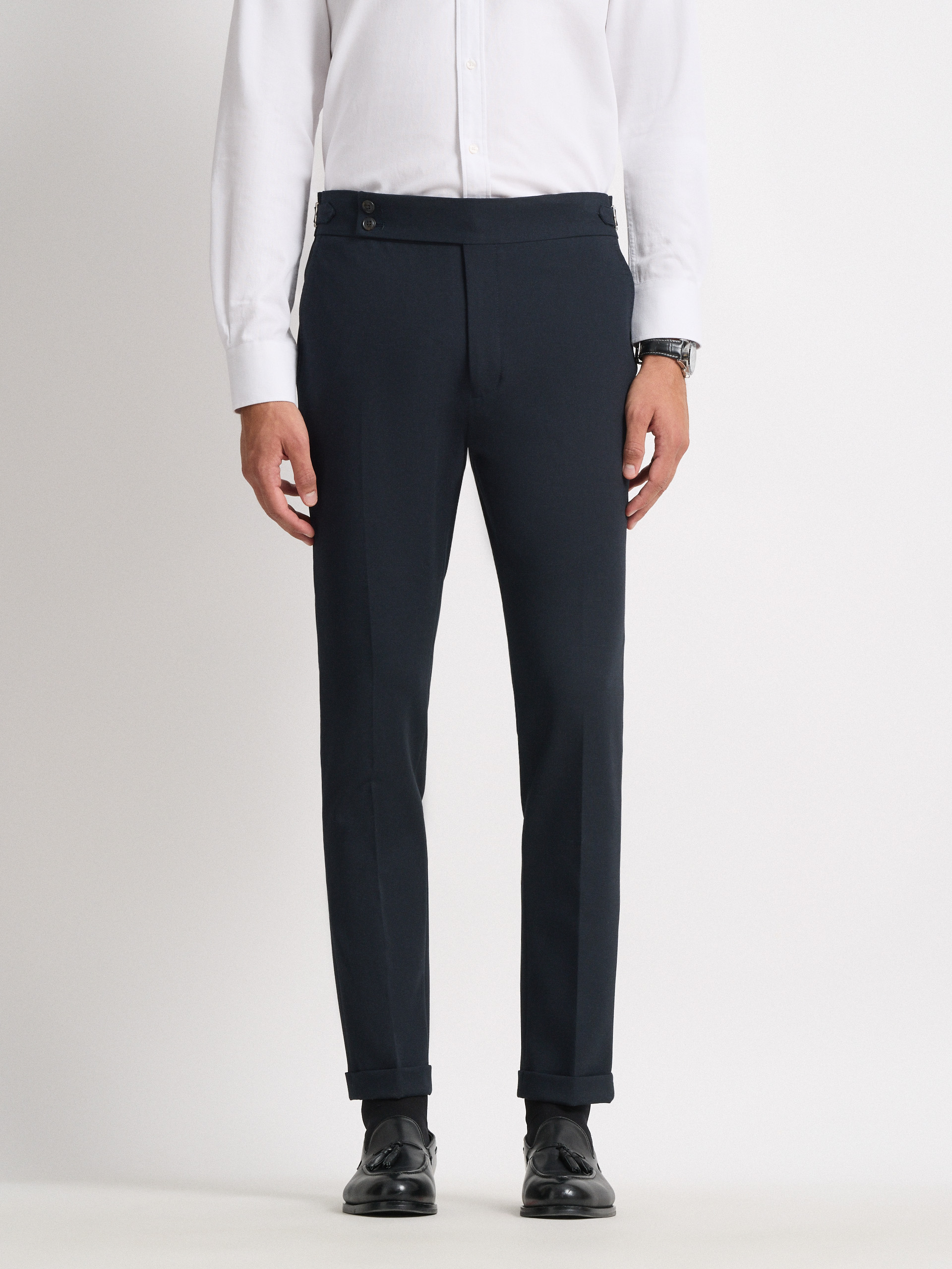 PANTALON GURKHA AZUL MARINO