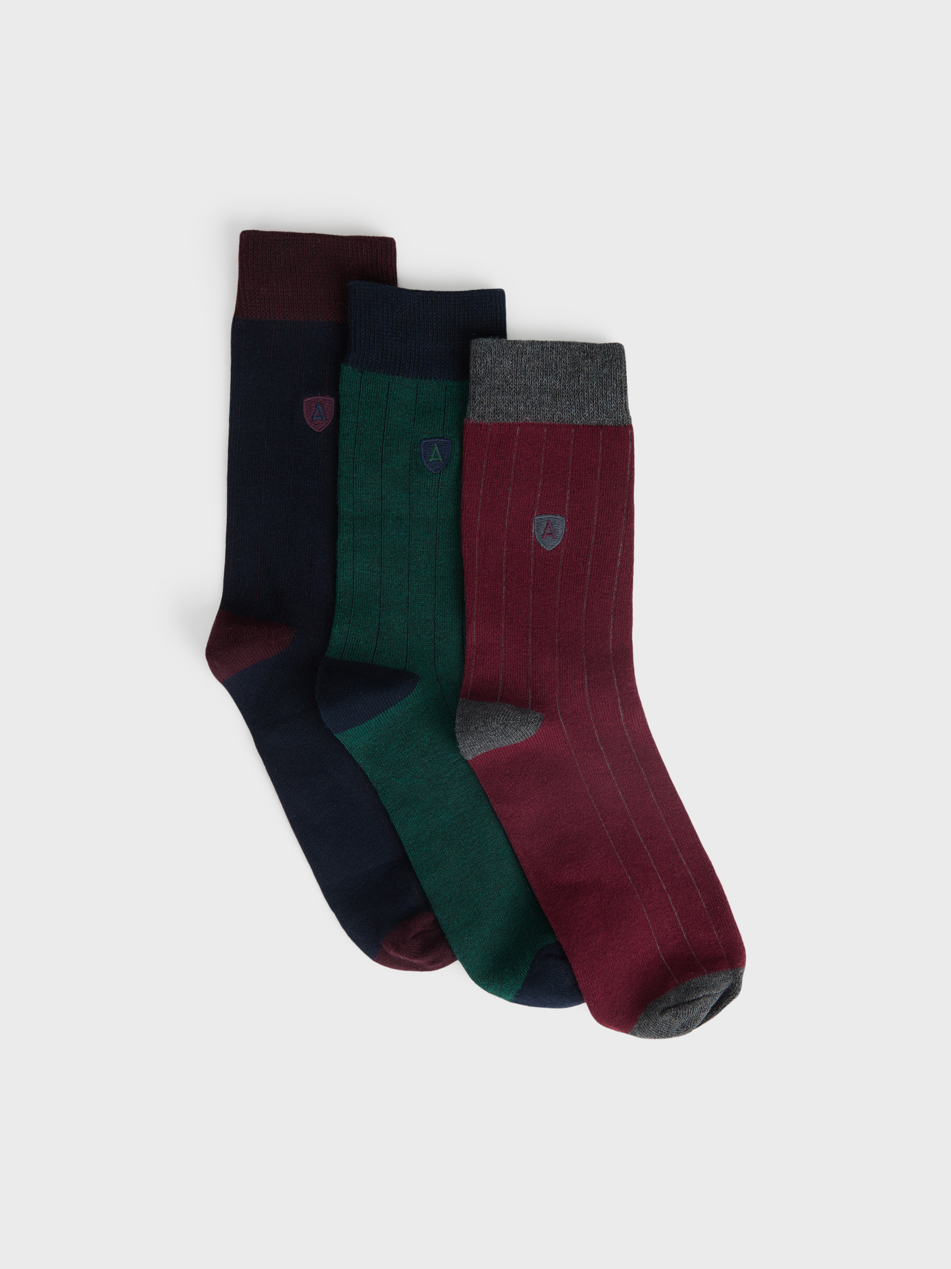 CALCETINES CANALE BICOLOR KIDS AZUL MARINO