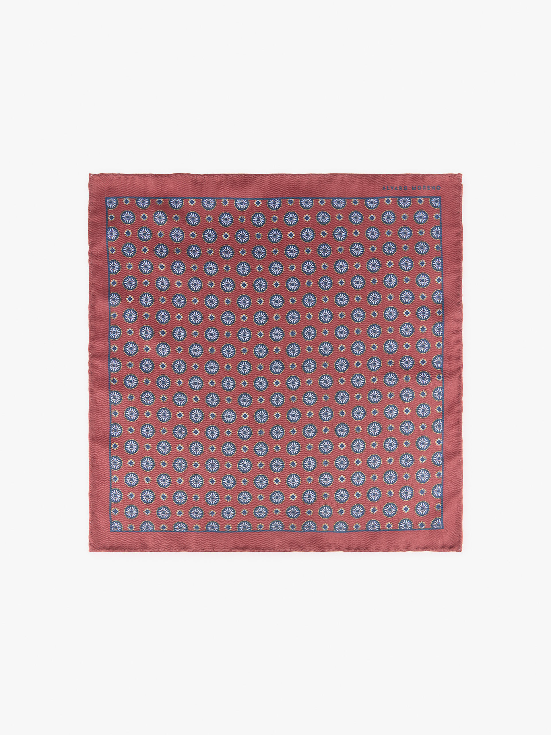 PAÑUELO PRINTED BURDEOS