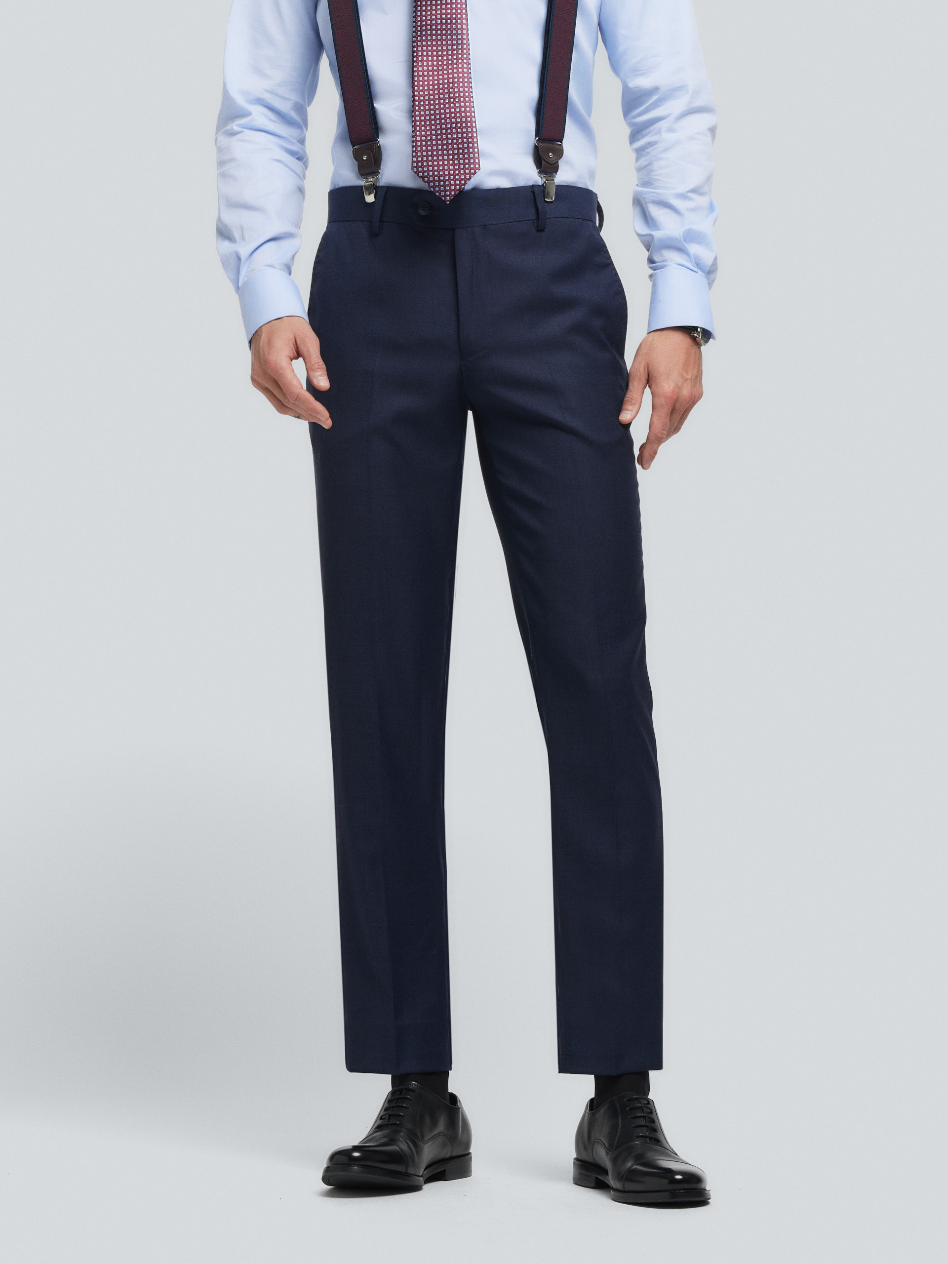 PANTALON FIL A FIL AZUL MARINO