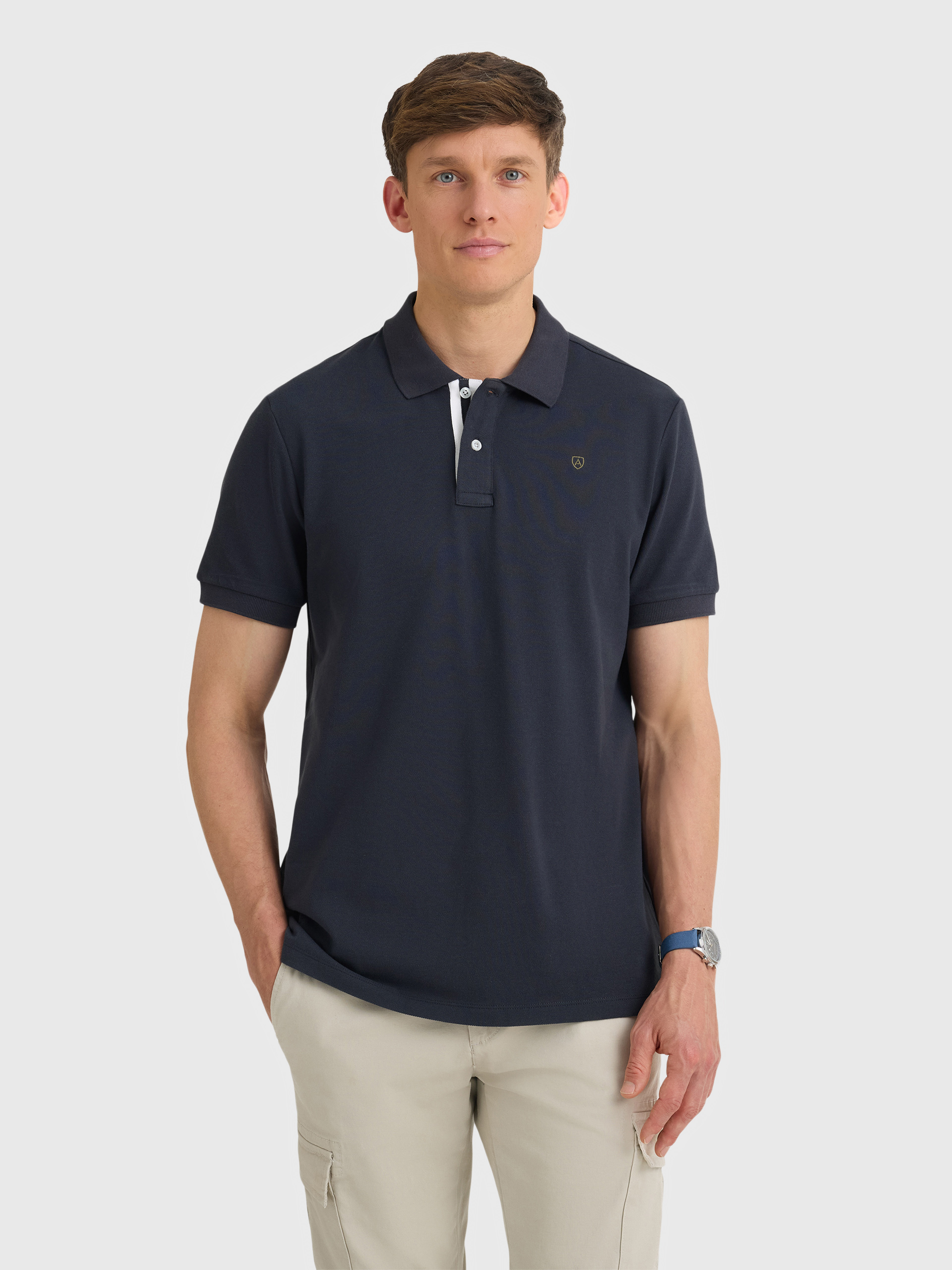 POLO TYSON AZUL MARINO