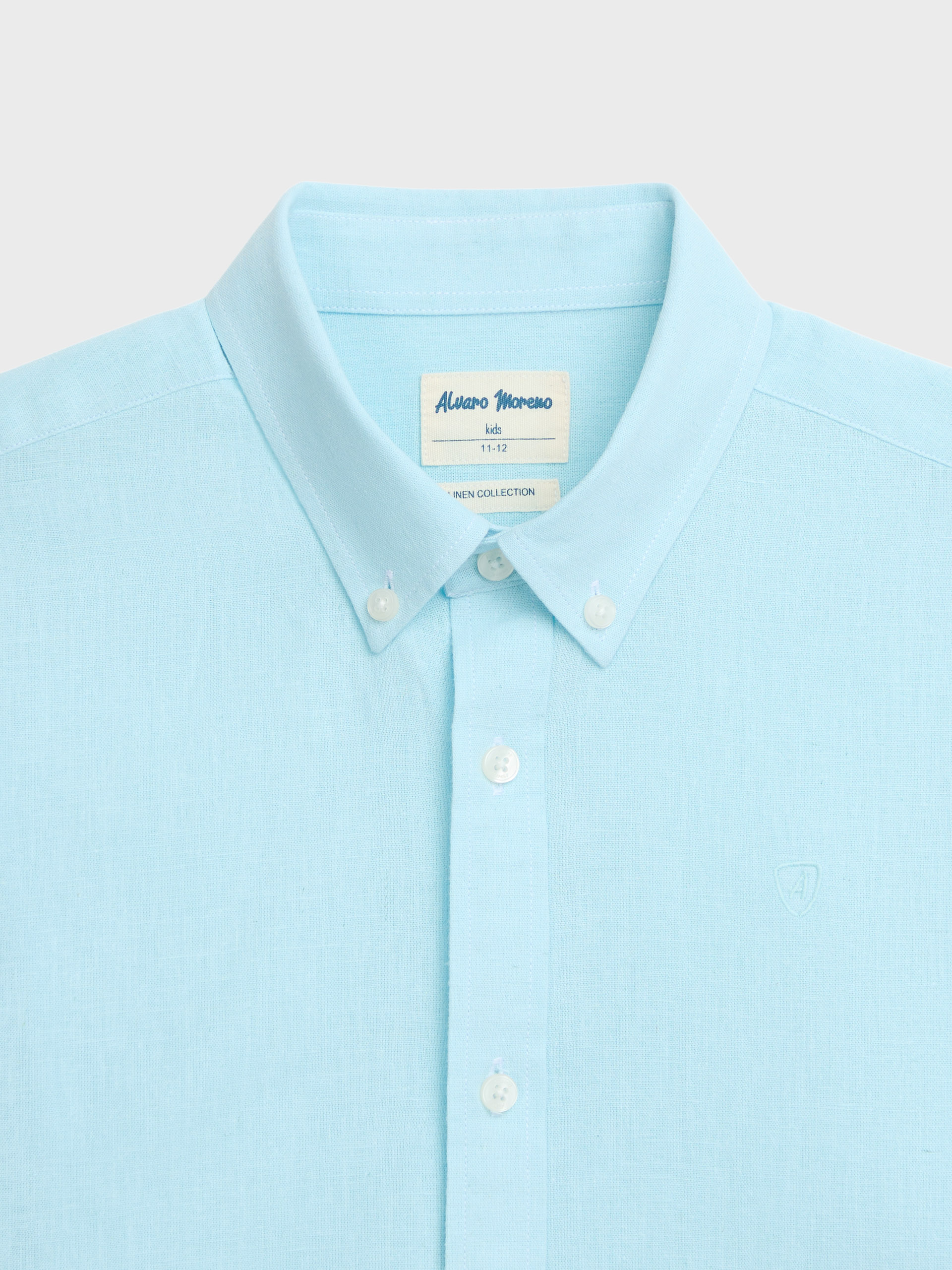 CAMISA LINO C.BOTON KIDS