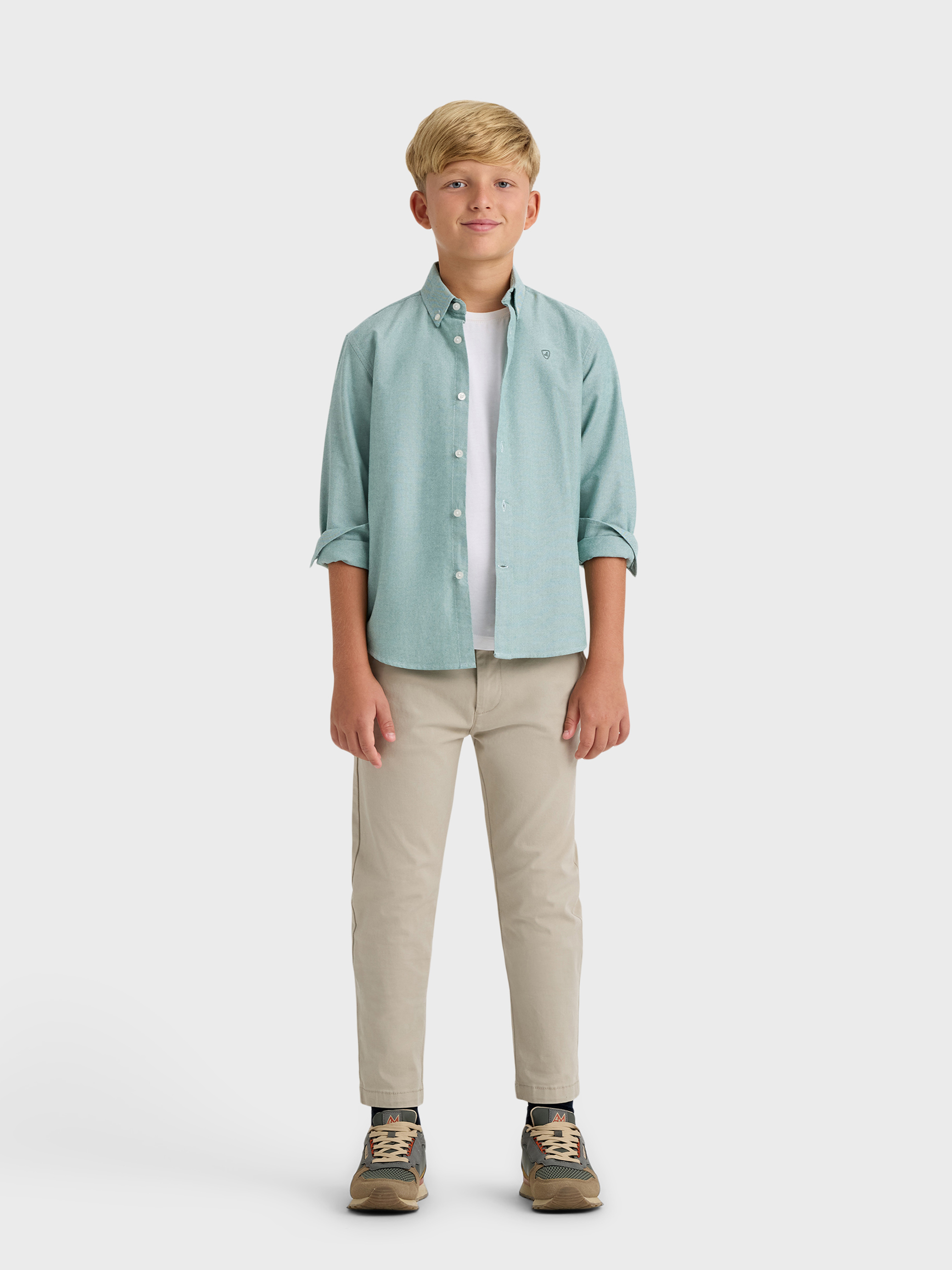 CAMISA OXFORD SOLID KIDS