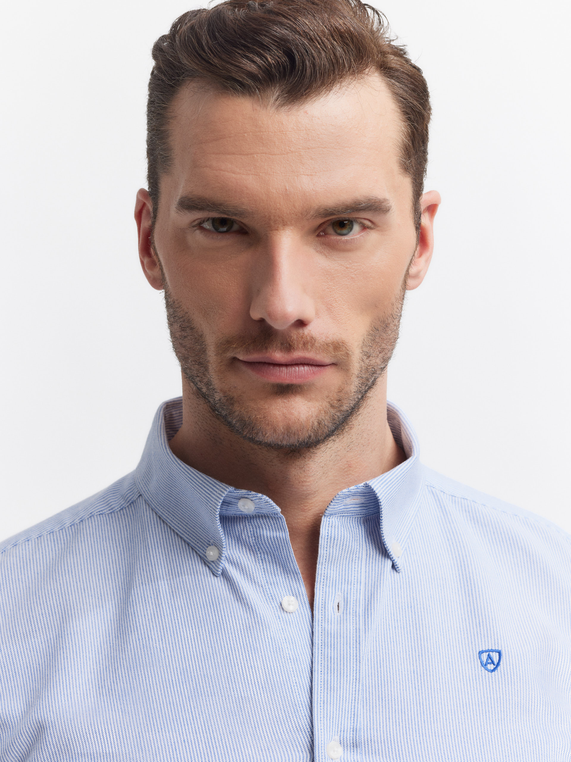 CAMISA OXFORD MIL RAYAS