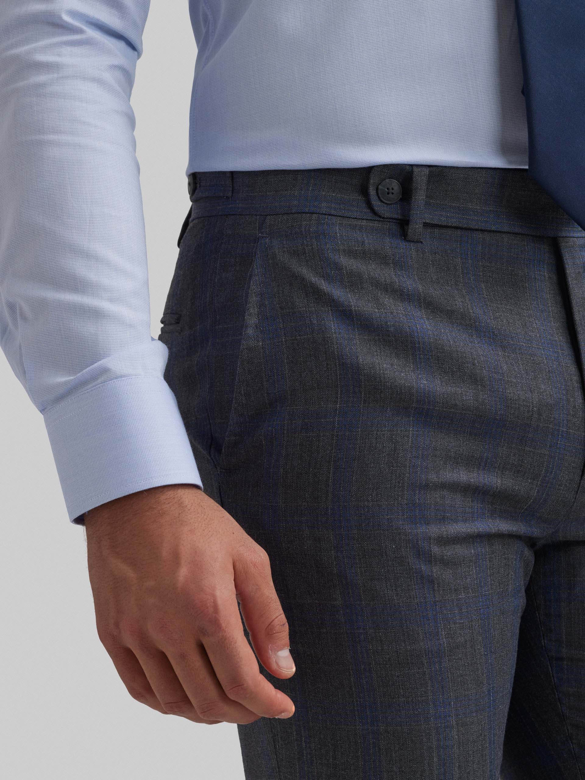 PANTALON NAPOLI GALES GRIS